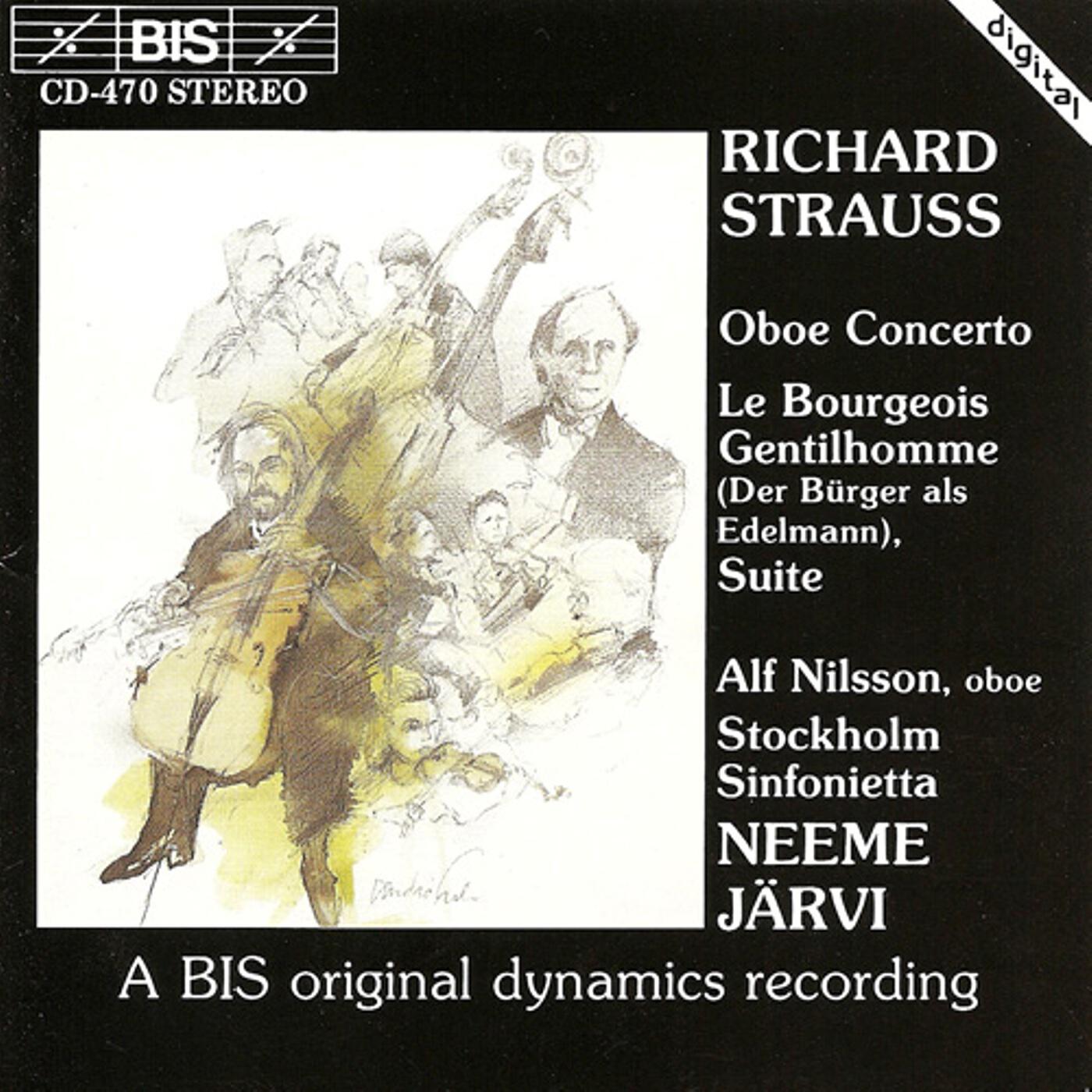 Релиз Strauss, R.: Oboe Concerto / Der Burger Als Edelmann Orchestersuite