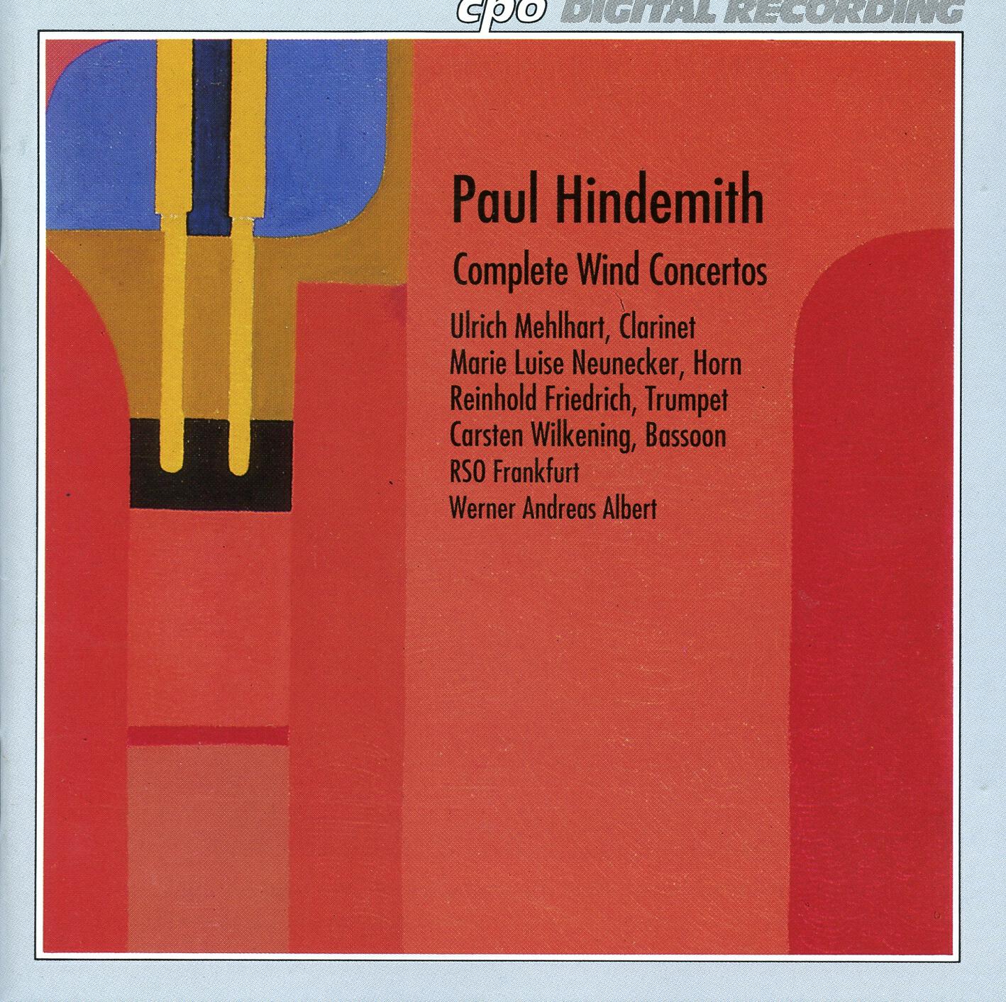 Релиз Hindemith: Complete Wind Concertos