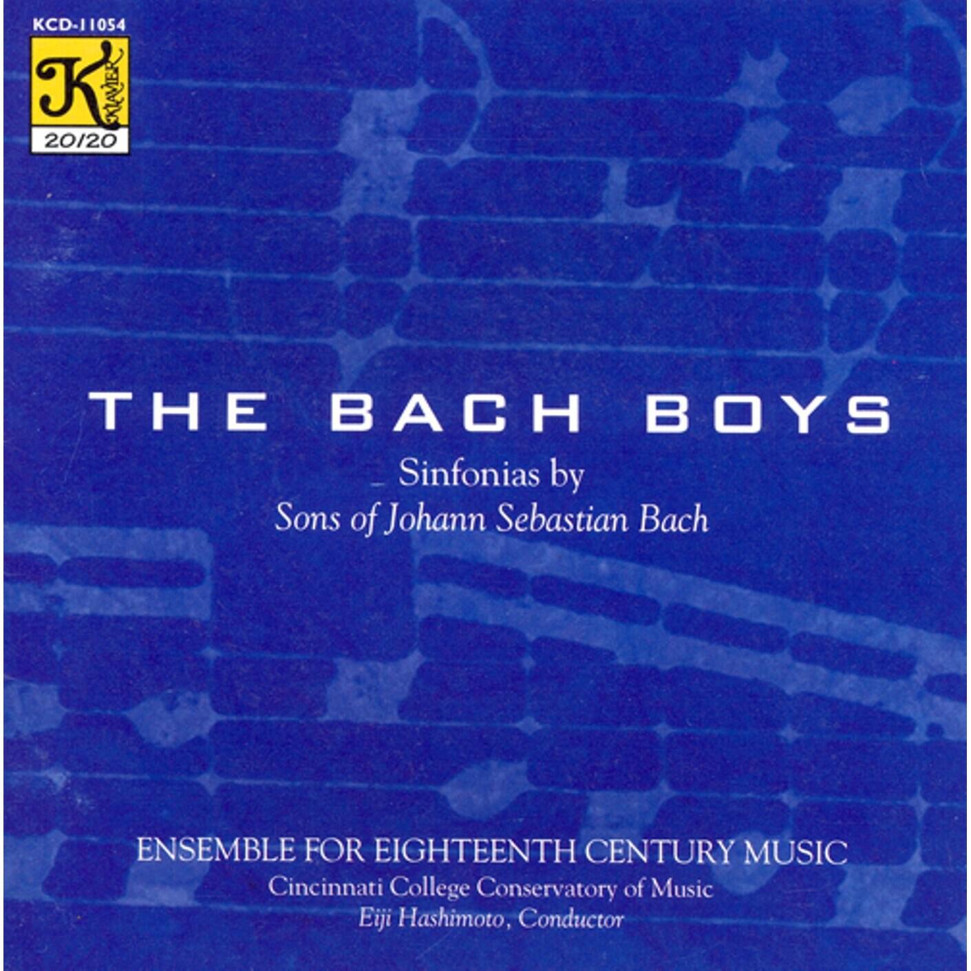 Релиз Bach Boys - Sinfonias by Sons of Johann Sebastian Bach