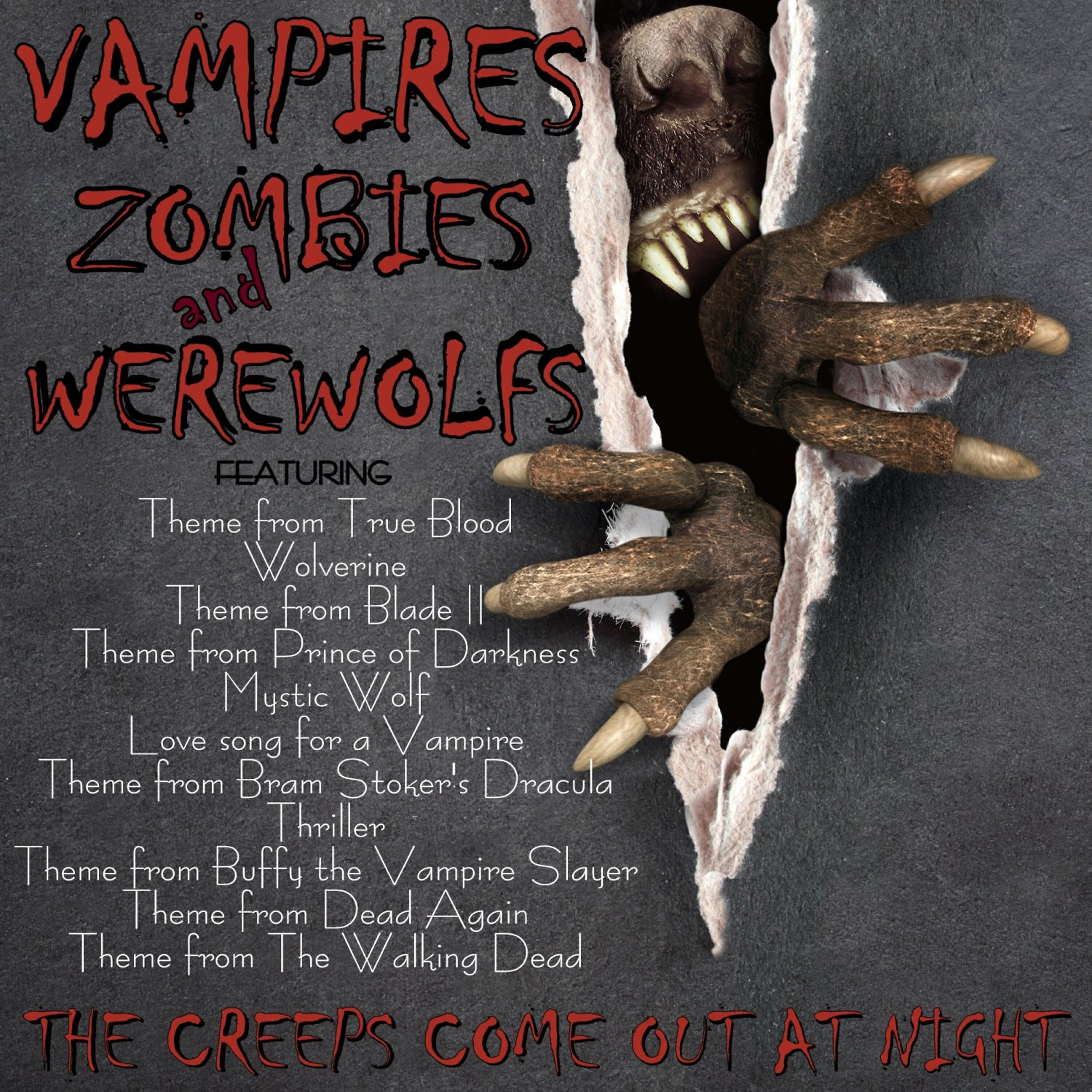Релиз Vampires, Zombies & Werewolves!