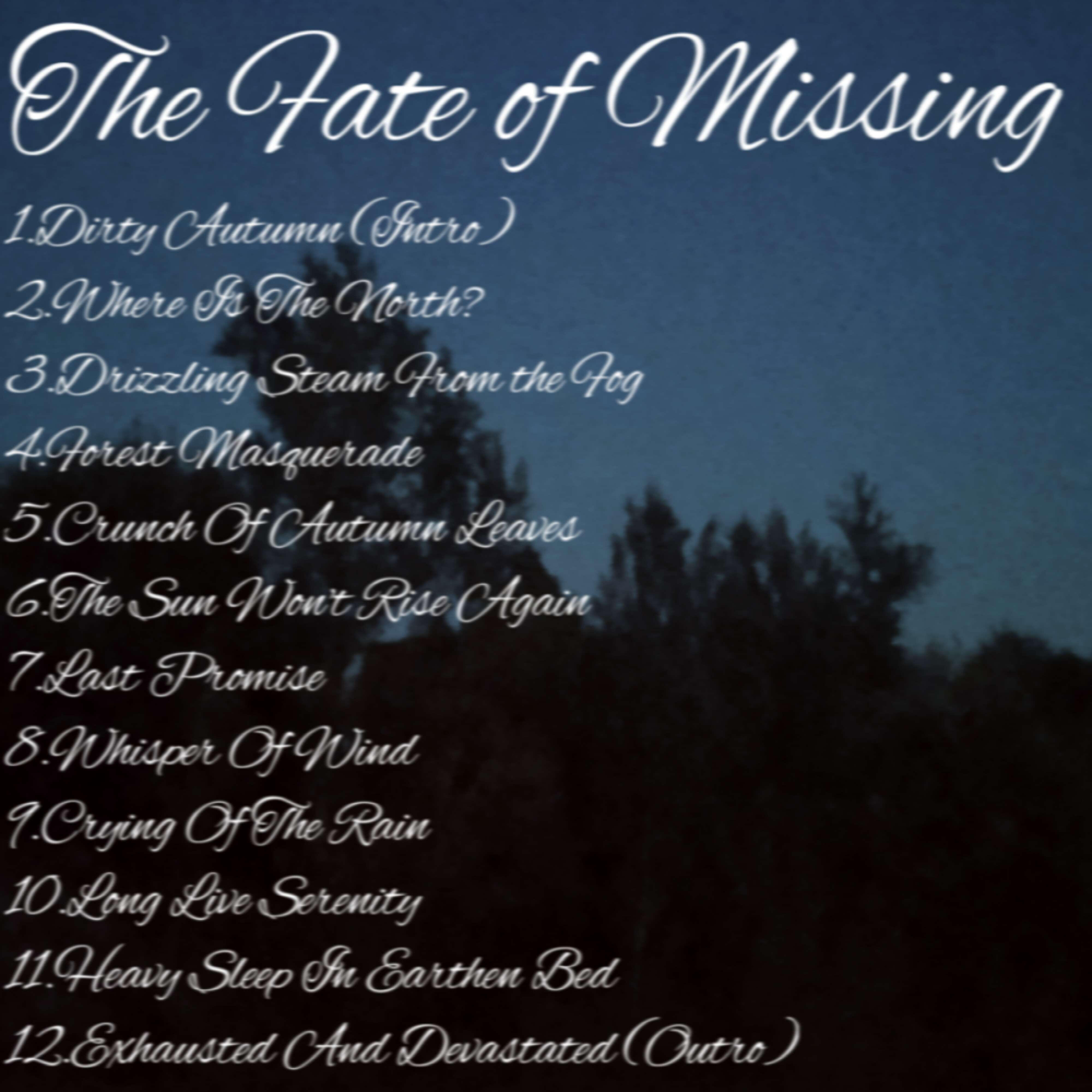 Релиз The Fate Of Missing