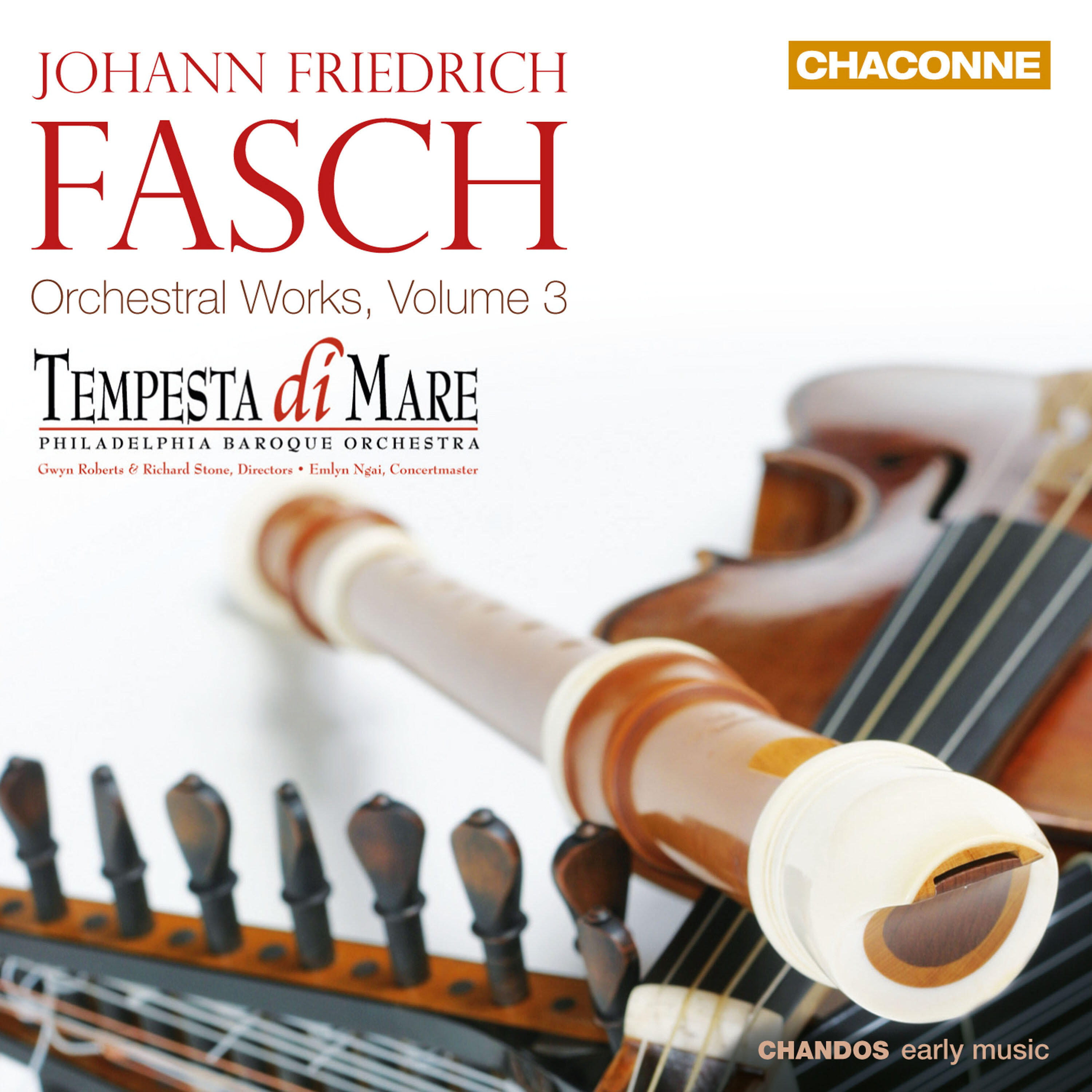 Релиз Fasch: Orchestral Works, Vol. 3