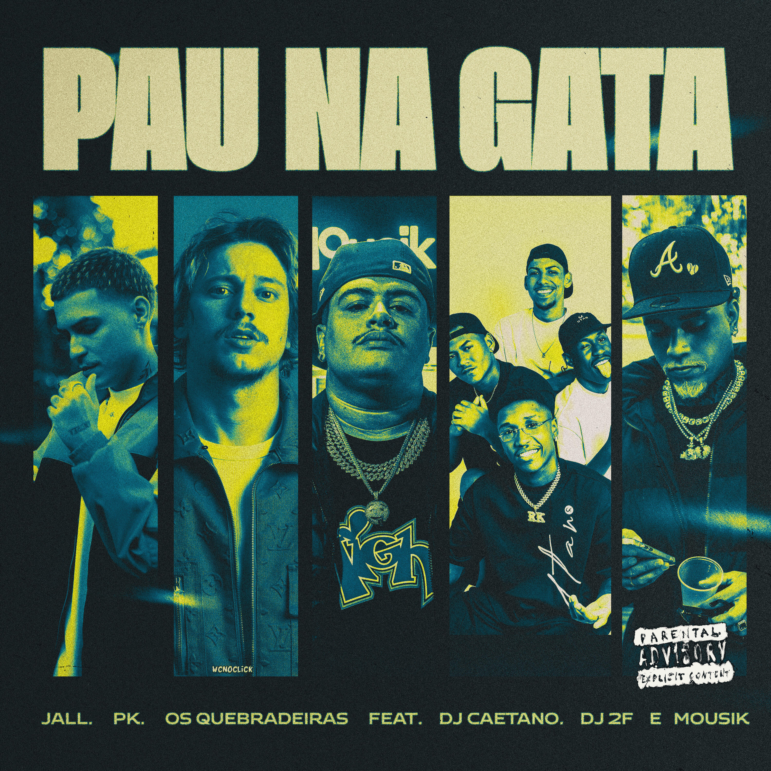 Скачать песню Jall, PK, Os Quebradeiras, Mousik, DJ Caetano, DJ 2F - Pau na Gata (Remix) бесплатно в MP3 для Android и iOS