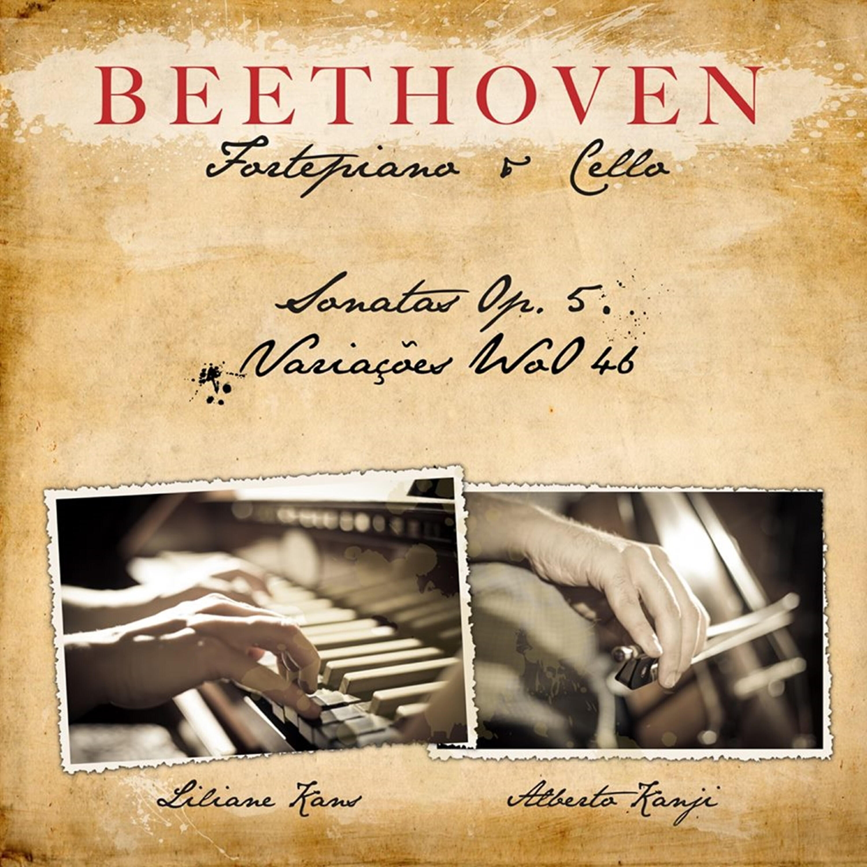 Релиз Beethoven: Fortepiano e Cello Sonatas Op.5 e Variações Woo 46
