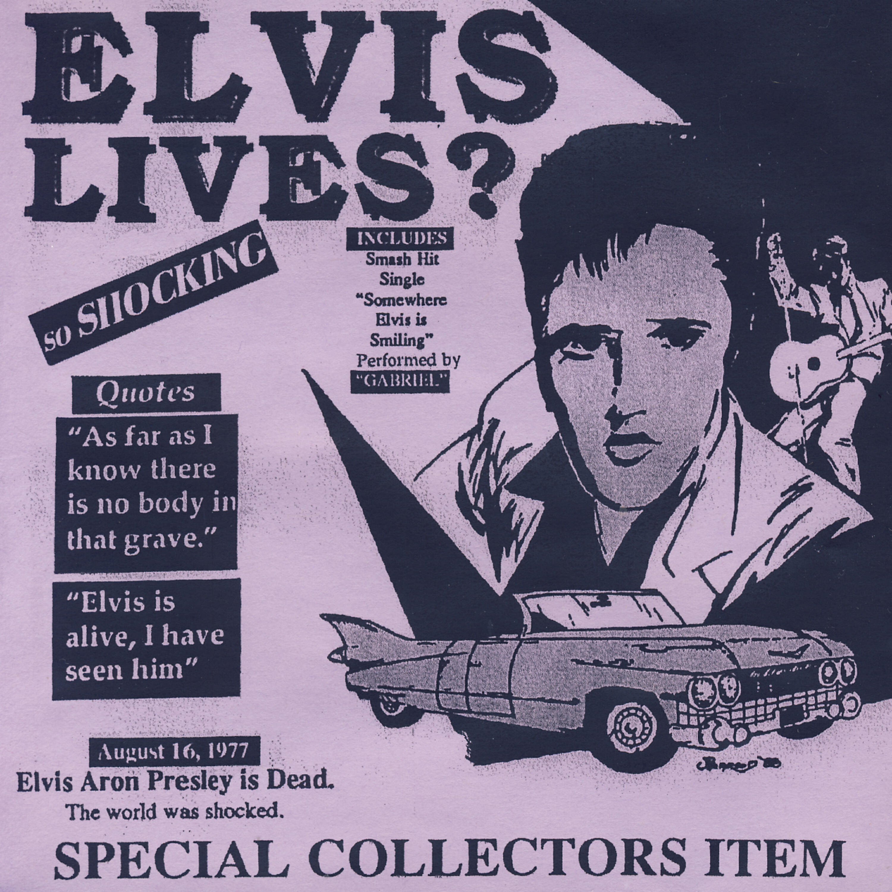 Релиз Elvis Lives?