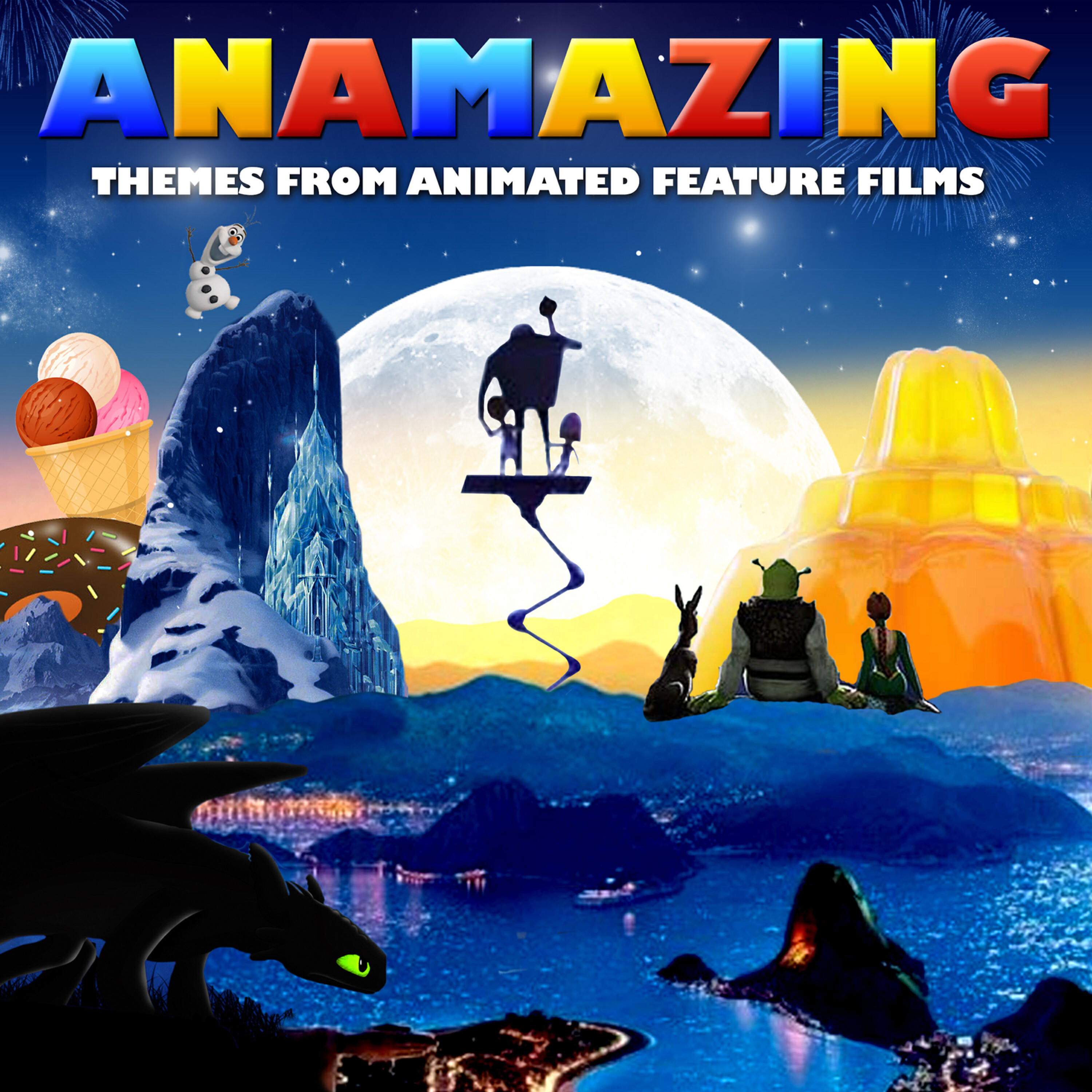 Постер альбома Anamazing - Themes from Animated Feature Films