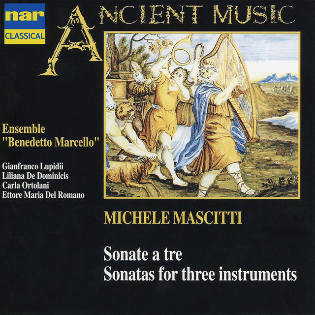 Релиз Michele Mascitti: Sonatas for Three Instruments