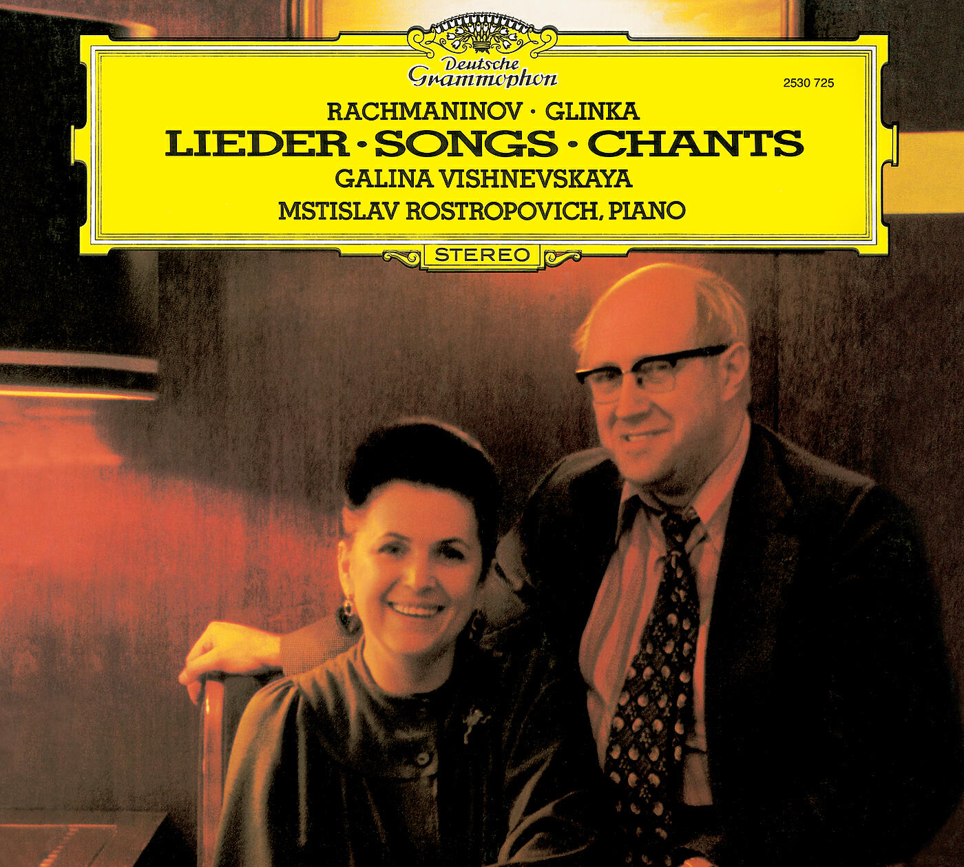 Релиз Galina Vishnevskaya / Mstislav Rostropovich - Rachmaninov/Glinka: Songs
