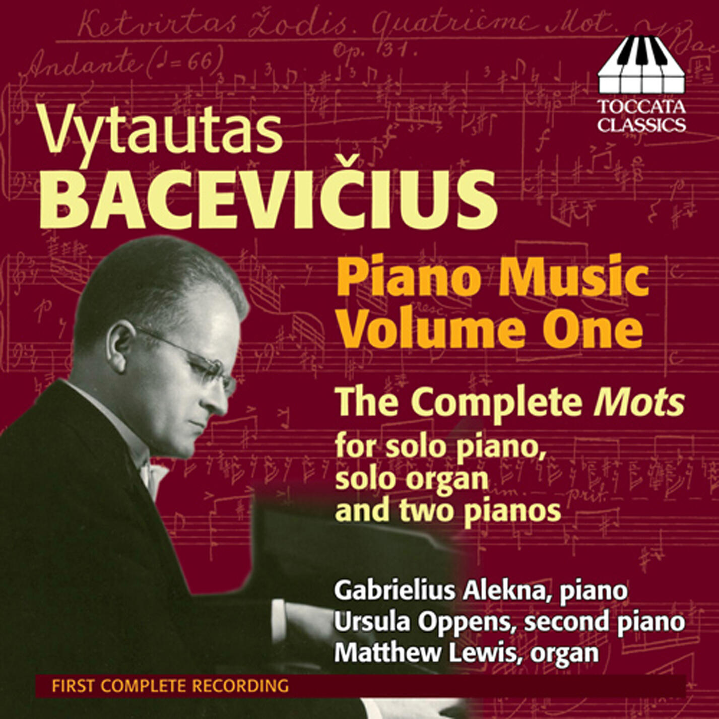 Релиз Bacevicius: Piano Music, Vol. 1