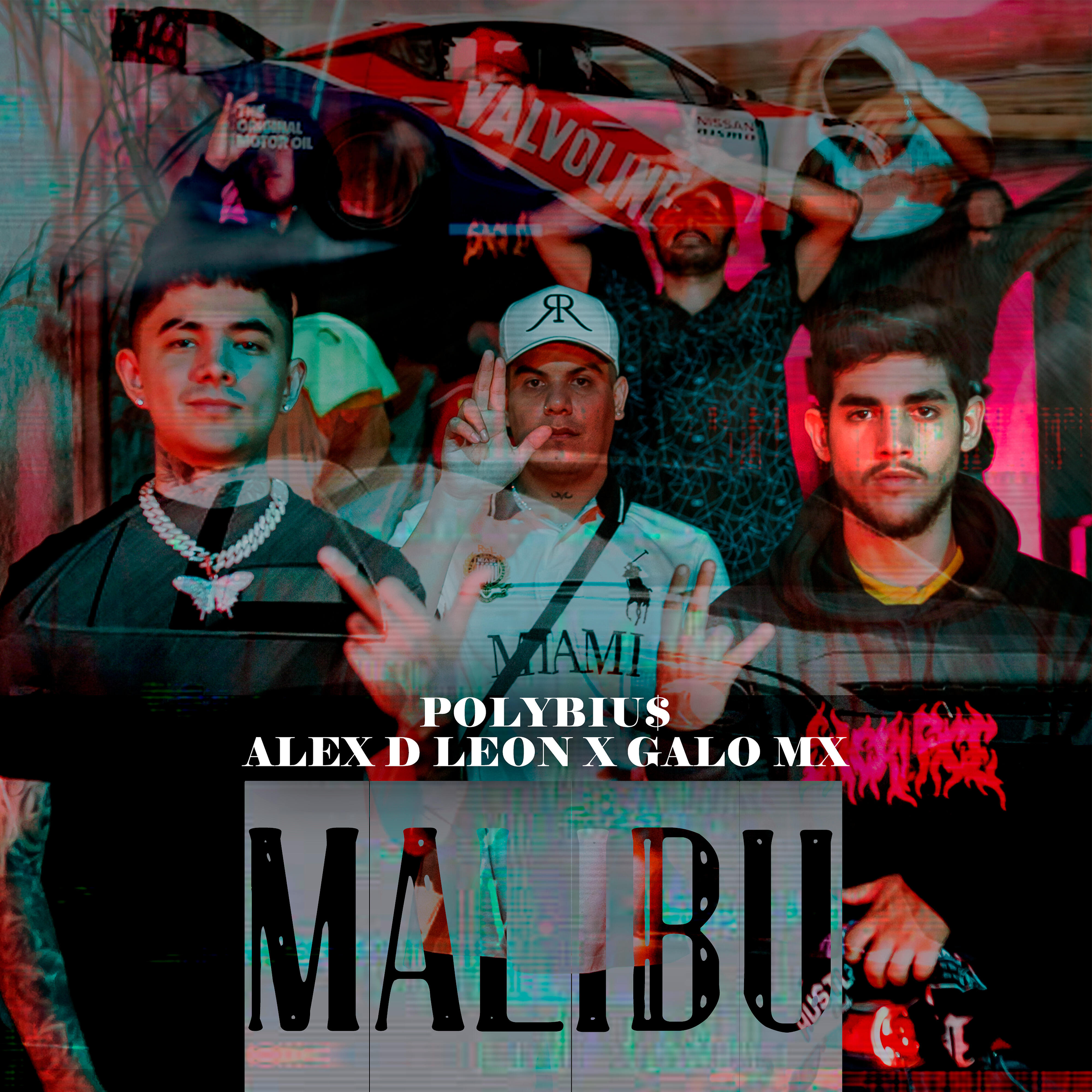 Скачать песню Polybiu$, Galo Mx, Alex D Leon - Malibu бесплатно в MP3 для Android и iOS