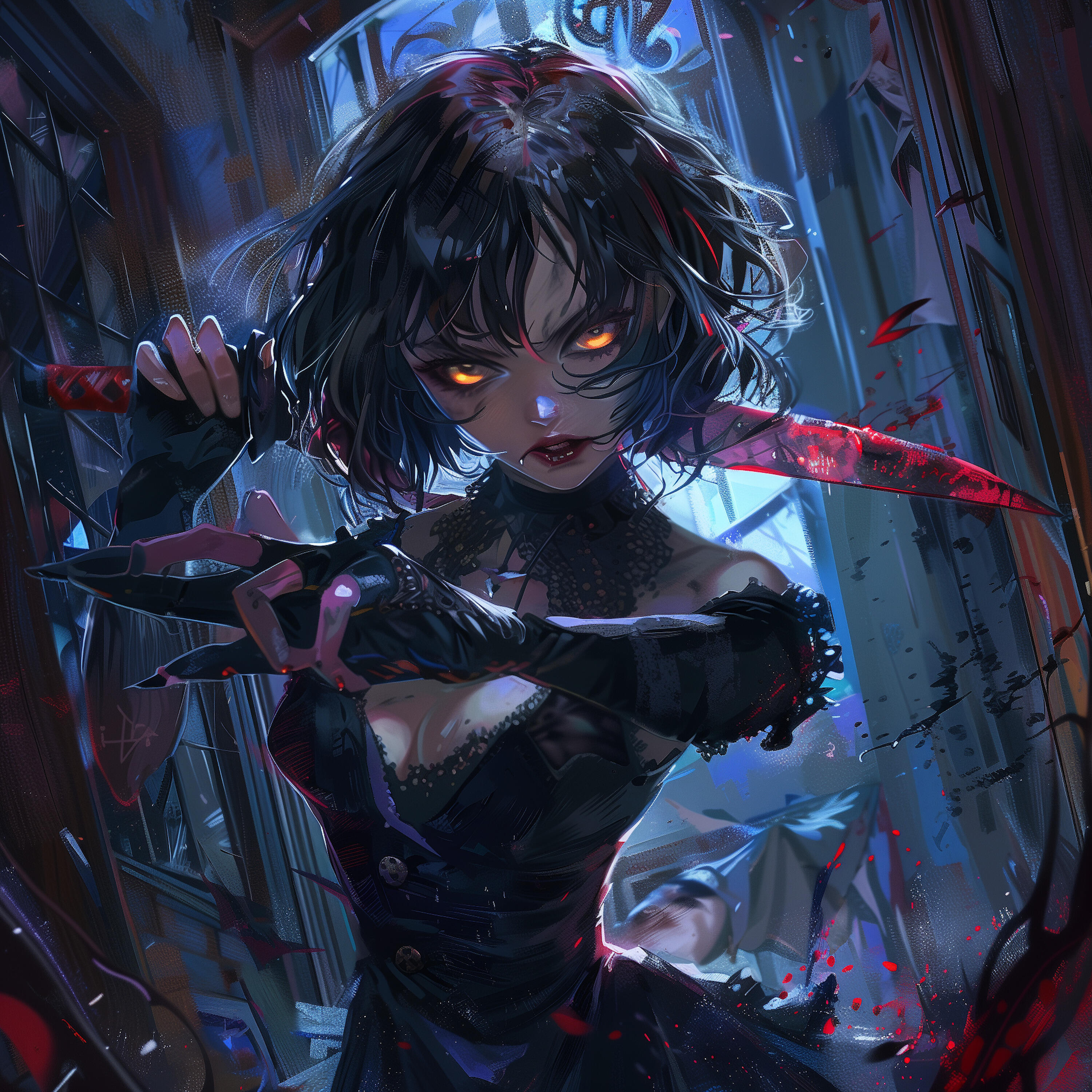 Постер альбома танцую на шипах x sped up x nightcore