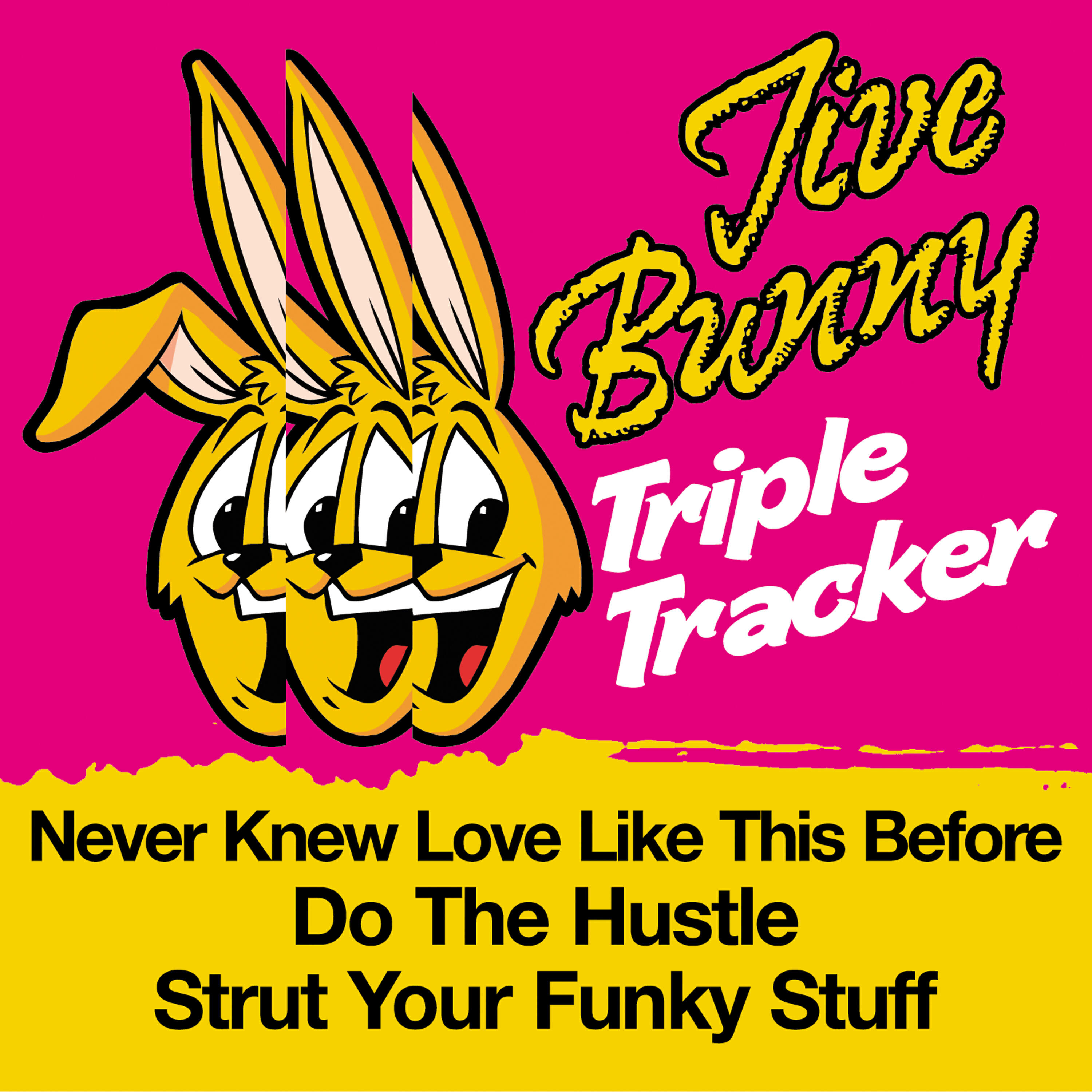 Релиз Jive Bunny Triple Tracker: Never Knew Love Like This Before / Do The Hustle / Strut Your Funky Stuff