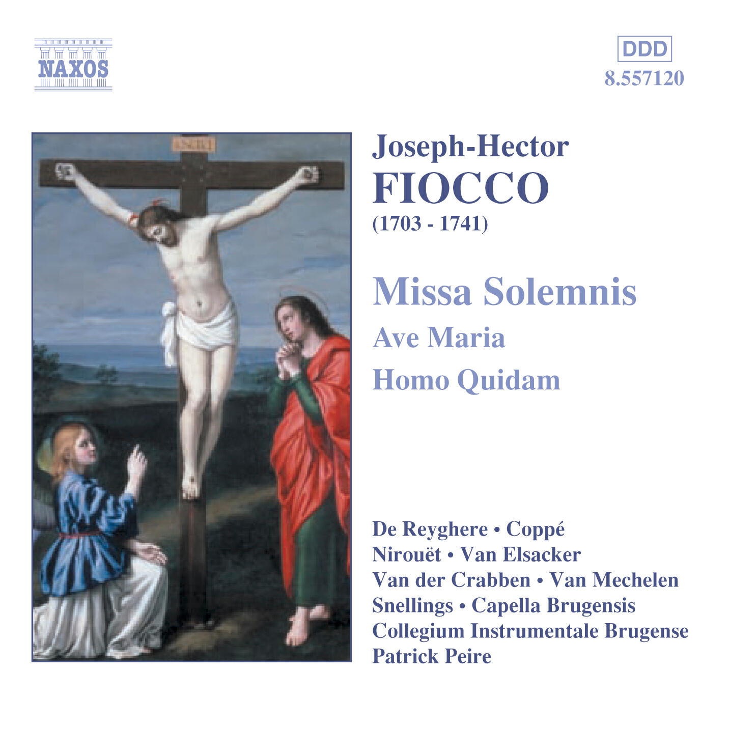 Релиз Fiocco: Missa Solemnis / Ave Maria / Homo Quidam