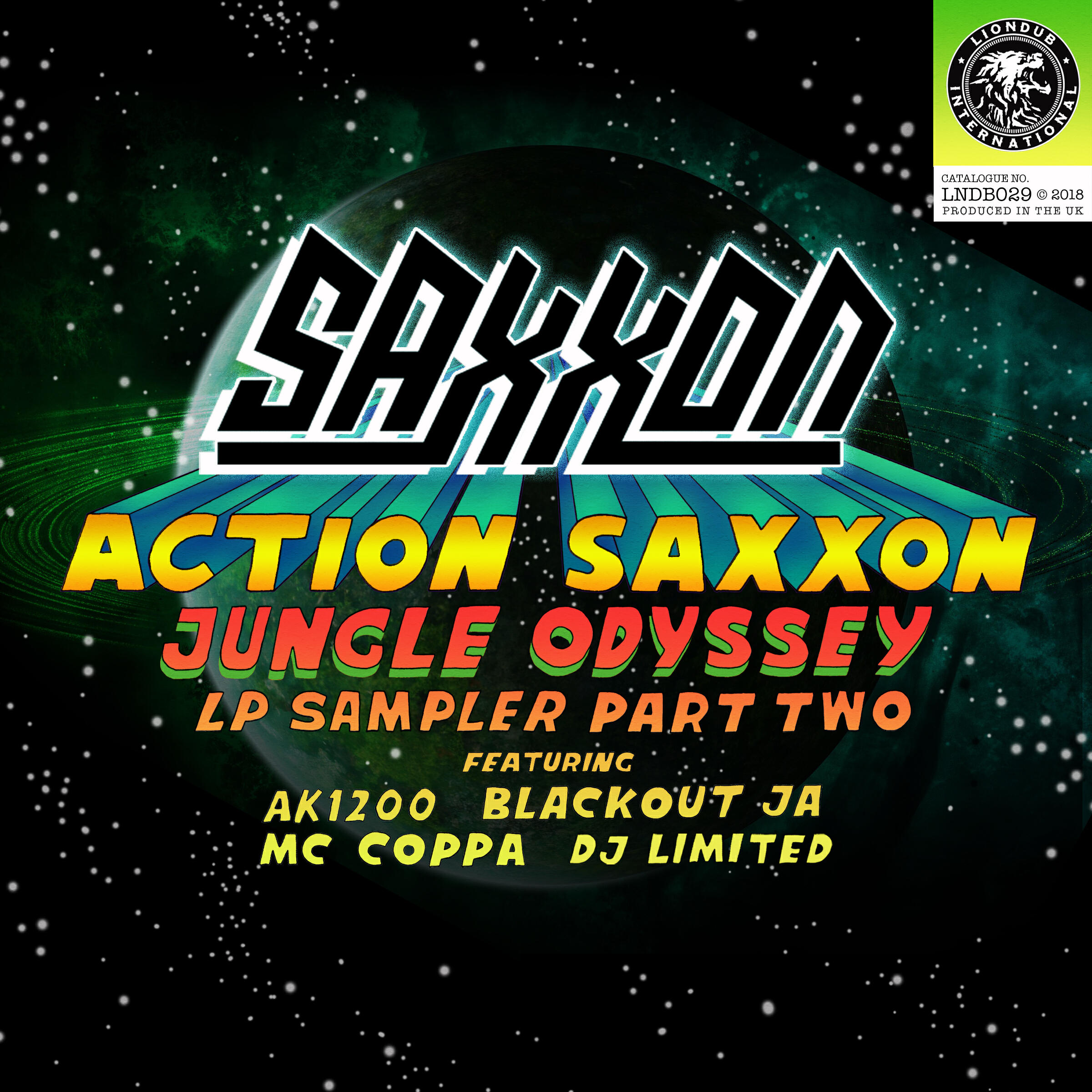 Релиз Action Saxxon - Jungle Odyssey (LP Sampler, Pt. 2)