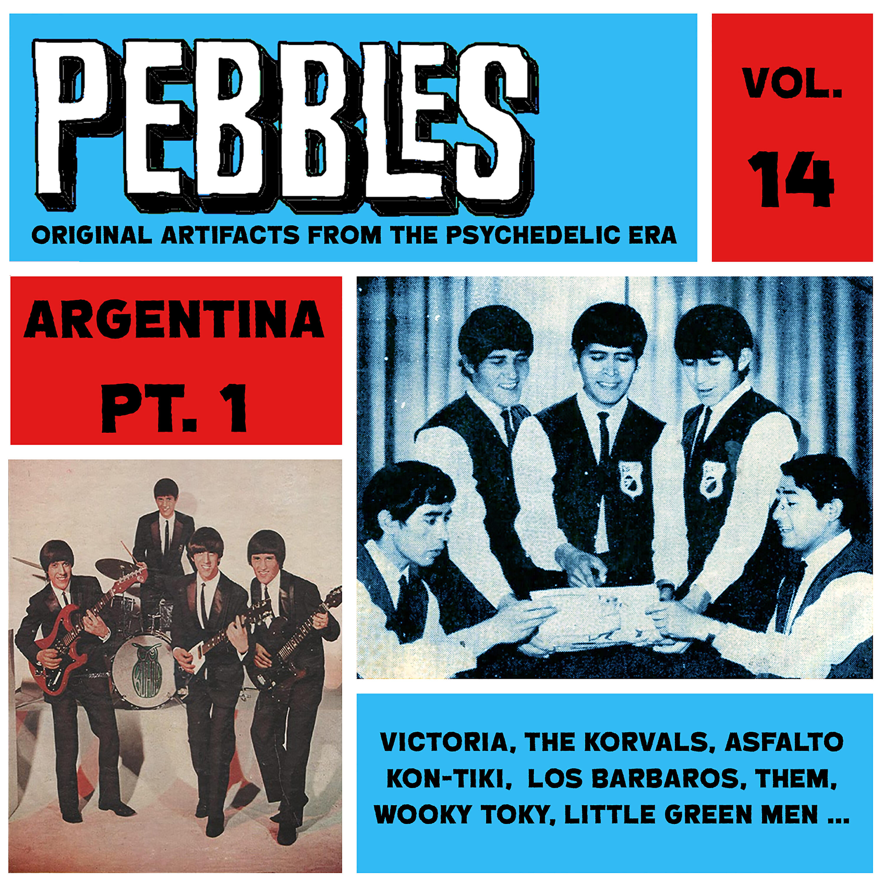 Релиз Pebbles Vol. 14, Argentina Pt. 1, Originals Artifacts From The Psychedelic Era