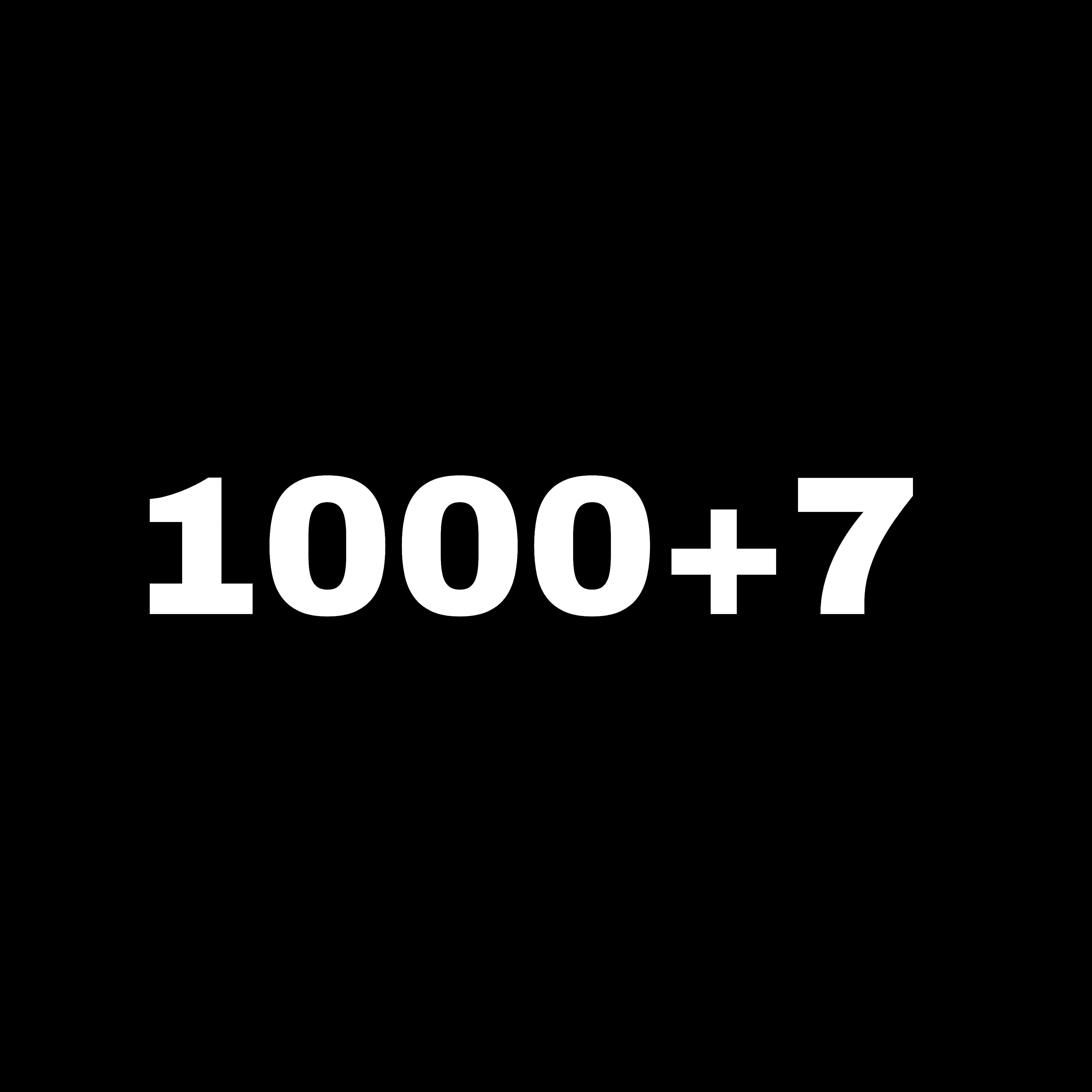 Релиз 1000+7