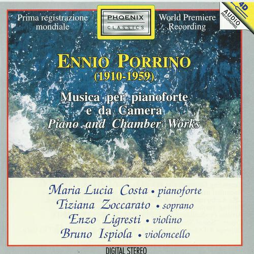 Релиз Ennio Porrino: Musica per pianoforte e da camera