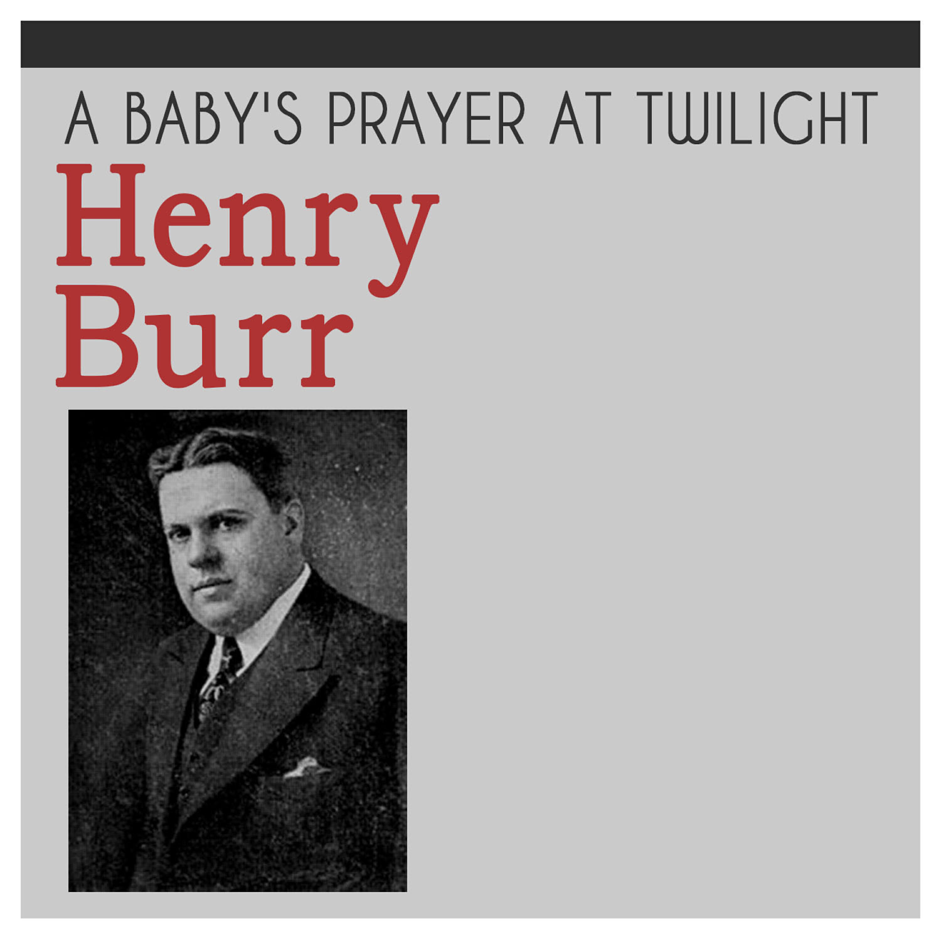 Релиз A Baby's Prayer at Twilight