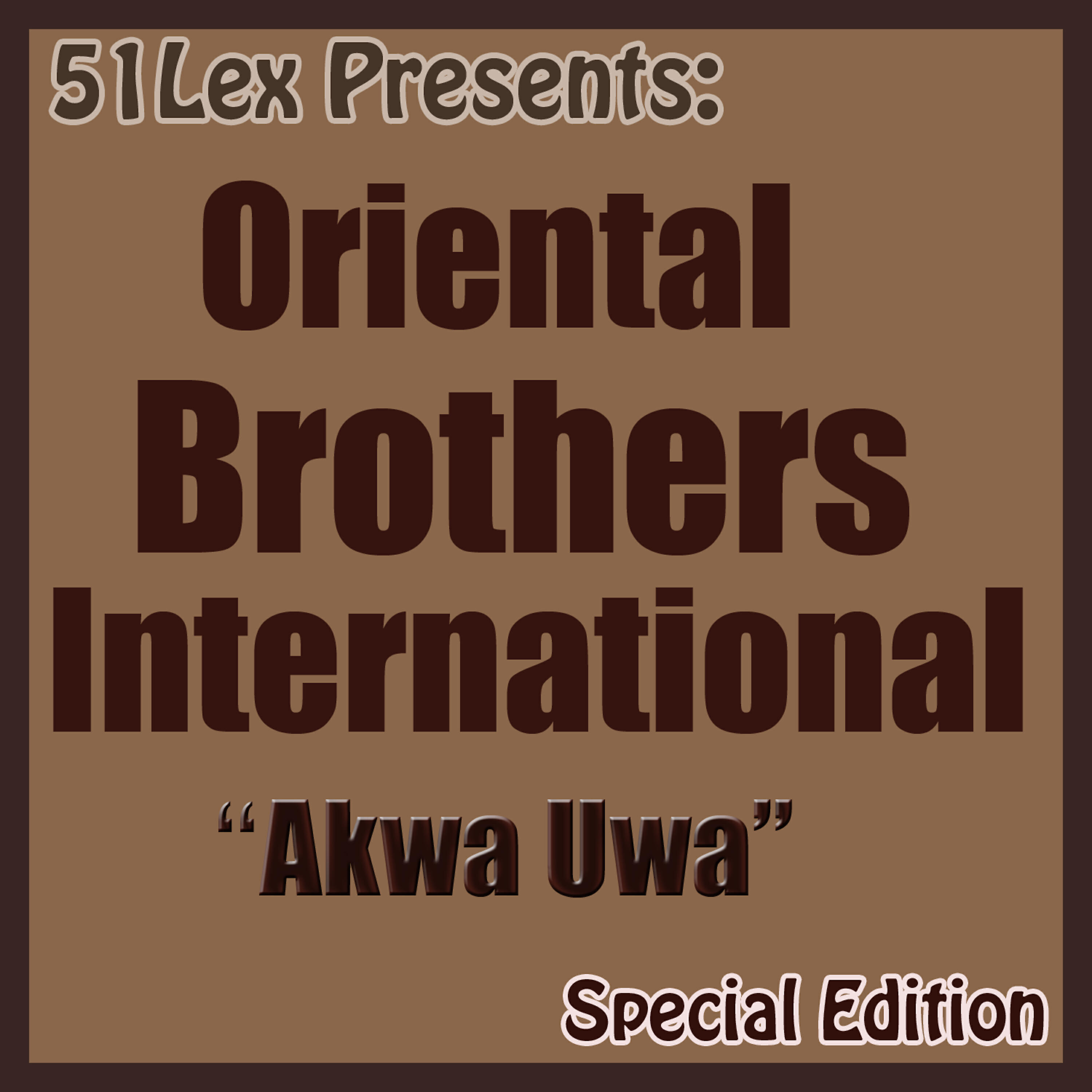 Релиз 51 Lex Presents: Akwa Uwa (Special Edition)