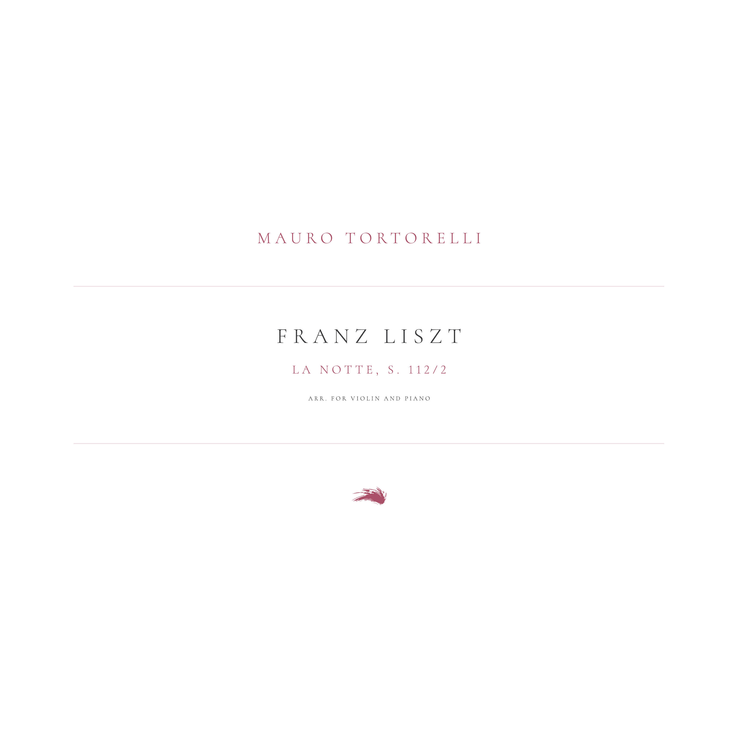 Релиз La notte, S. 112/2 (Arr. for Violin and Piano)