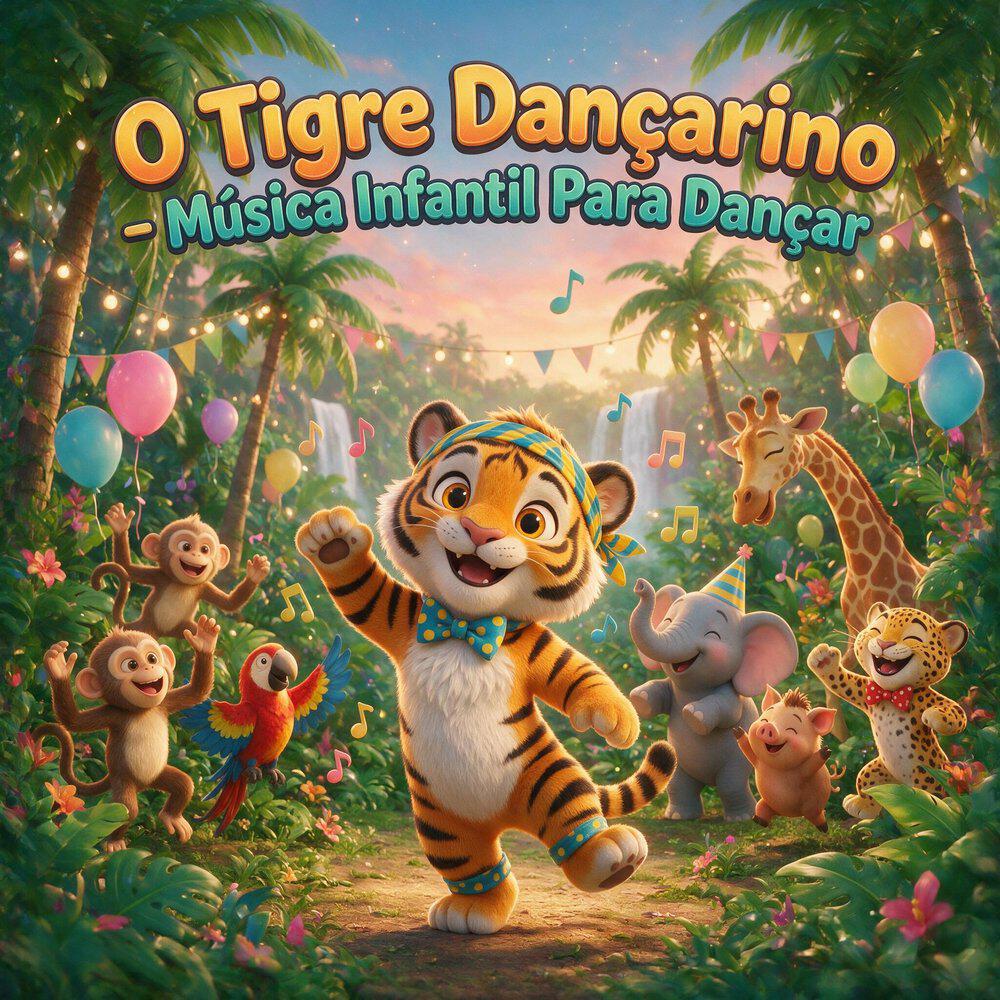 Релиз O Tigre Dançarino - Música Infantil Para Dançar
