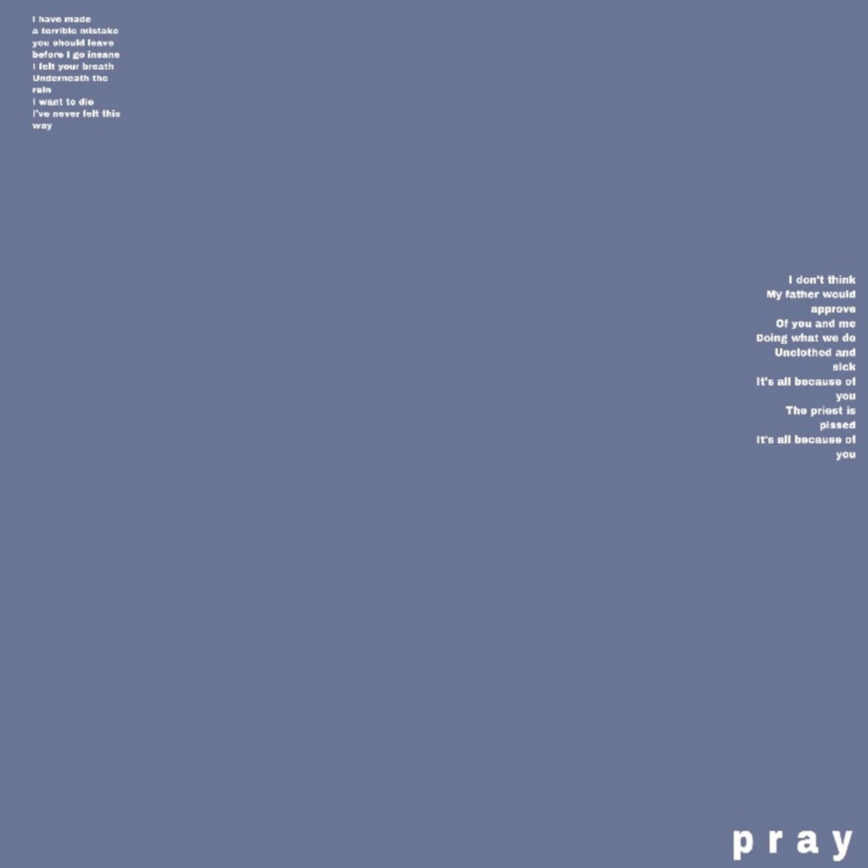 Релиз Pray