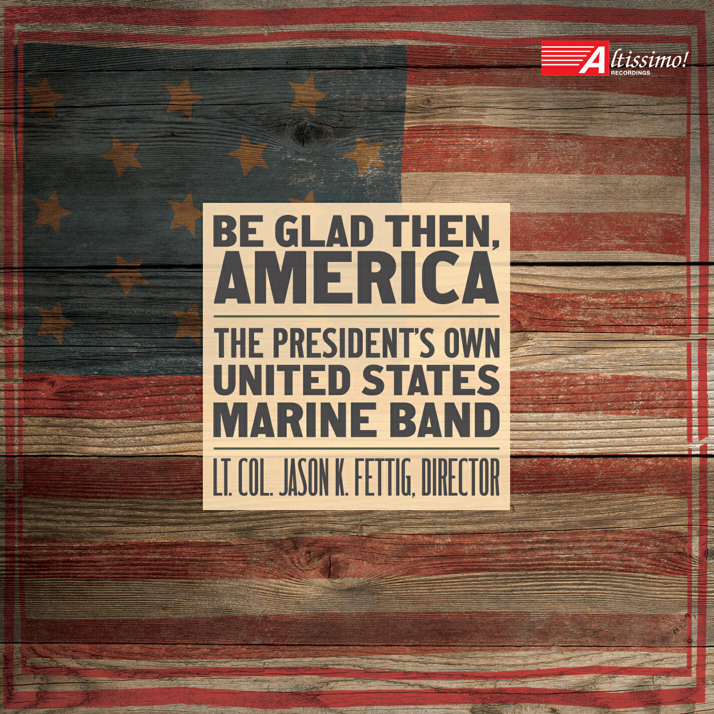 Релиз Be Glad Then, America