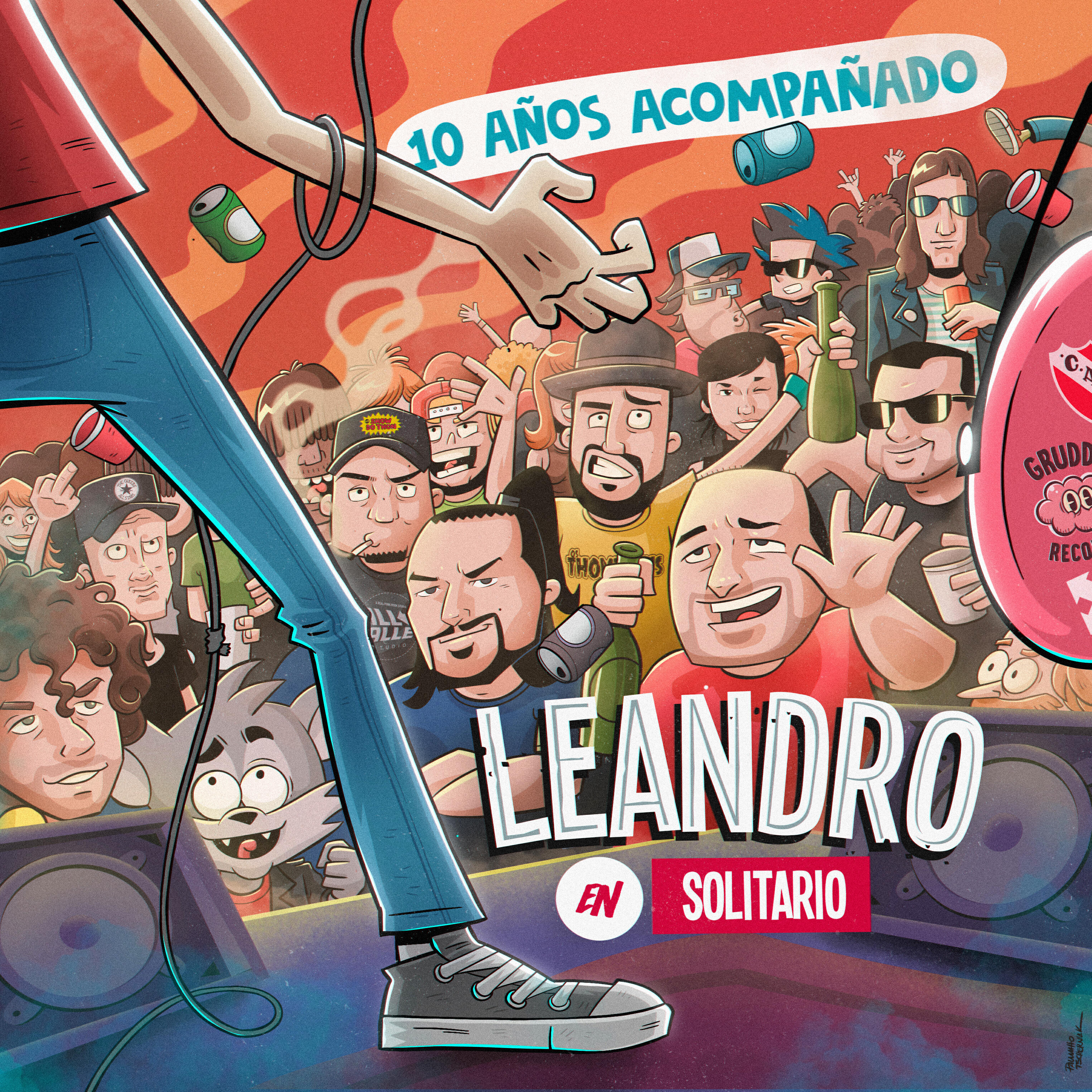 Релиз 10 Años Acompañado