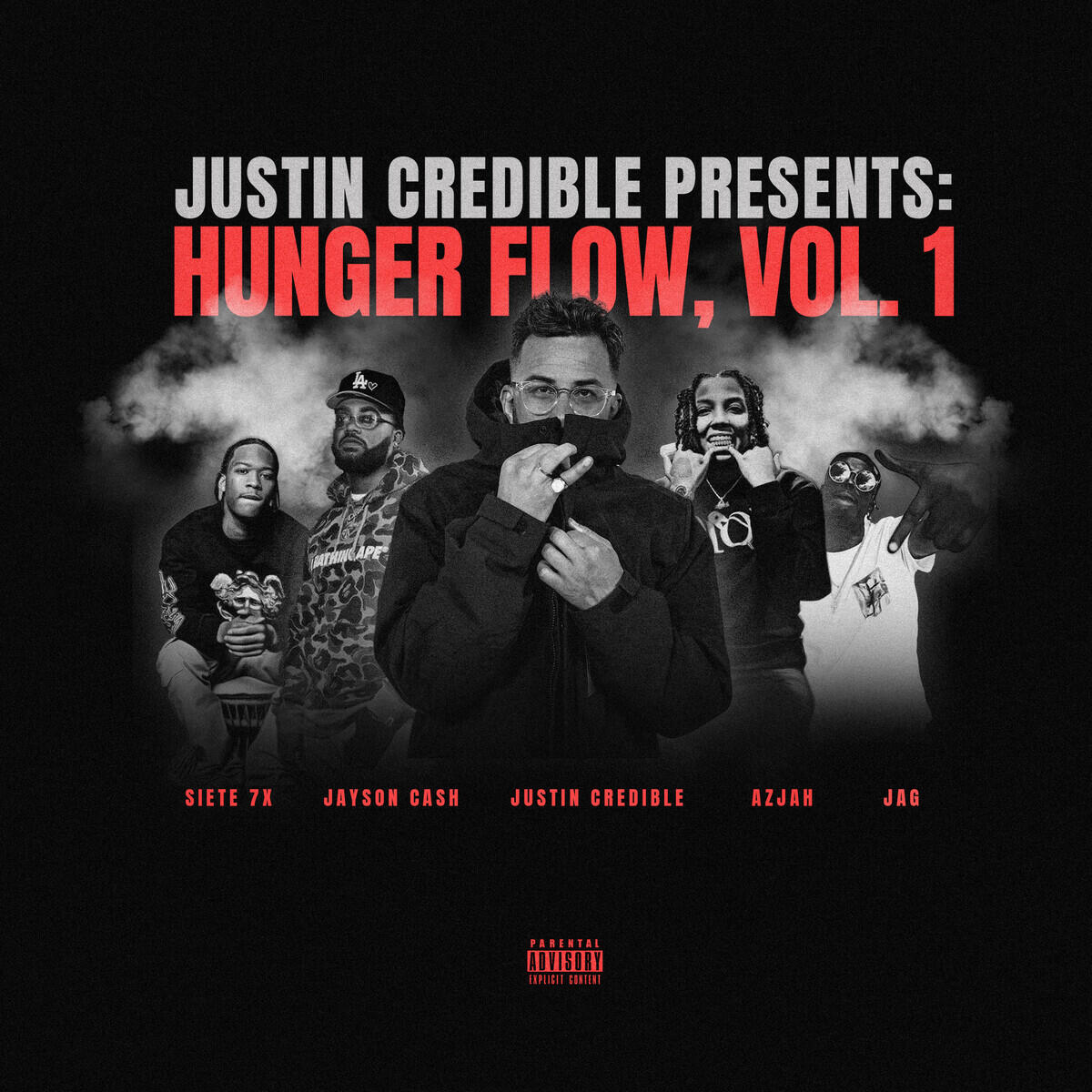 Релиз Justin Credible Presents: Hunger Flow, Vol. 1