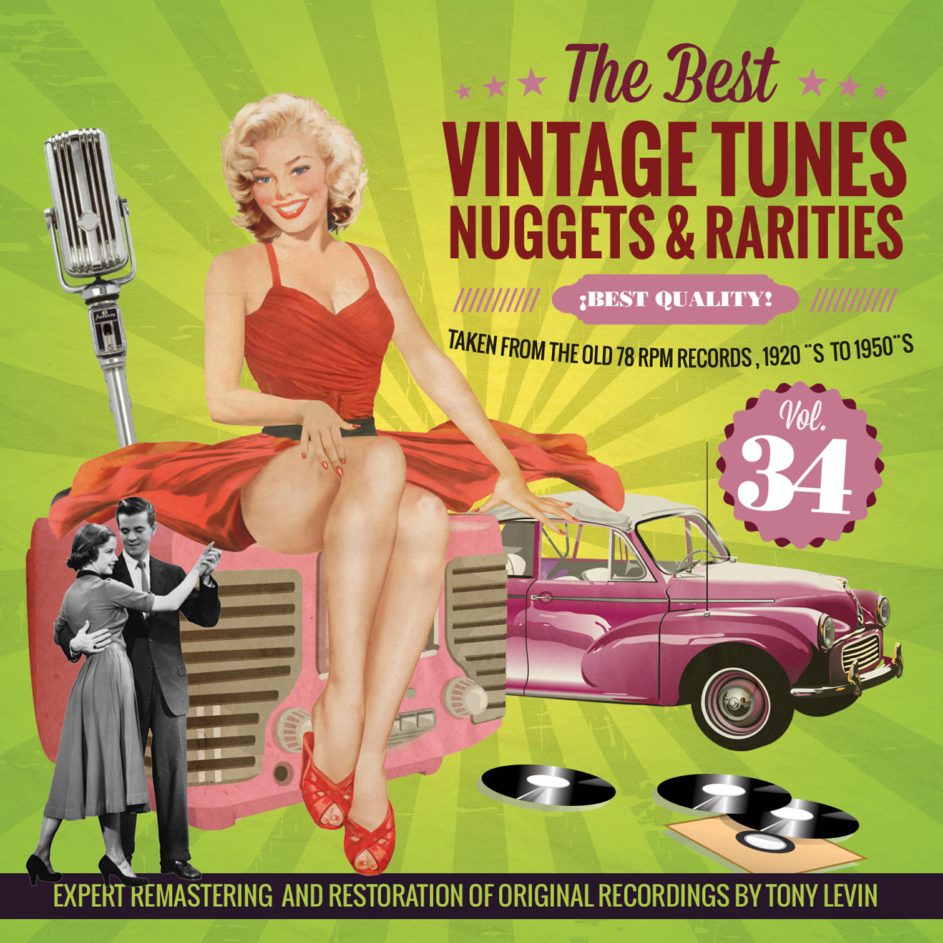 Релиз The Best Vintage Tunes. Nuggets & Rarities ¡Best Quality! Vol. 34