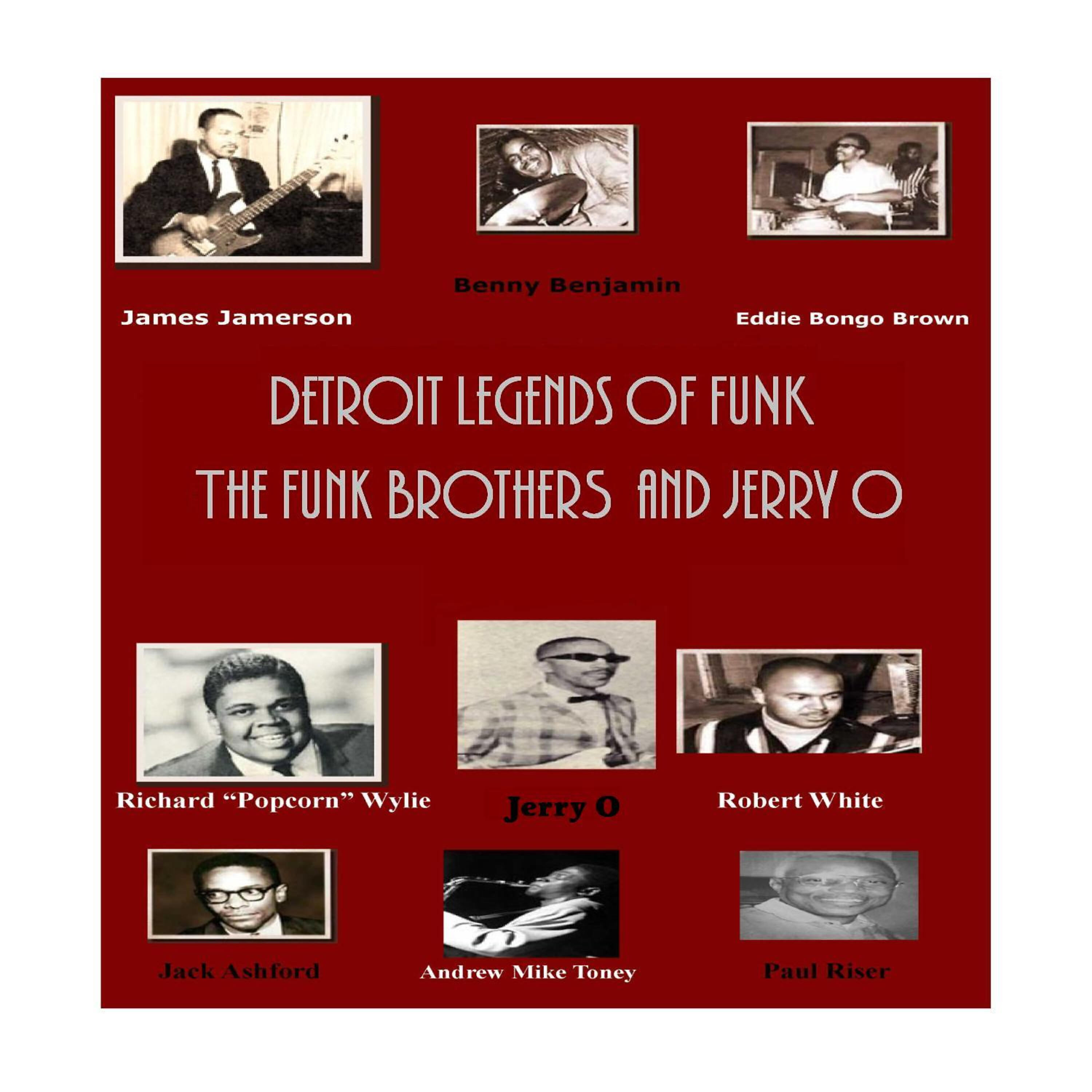 Релиз Detroit Legends of Funk featuring The Funk Brothers and Jerry O