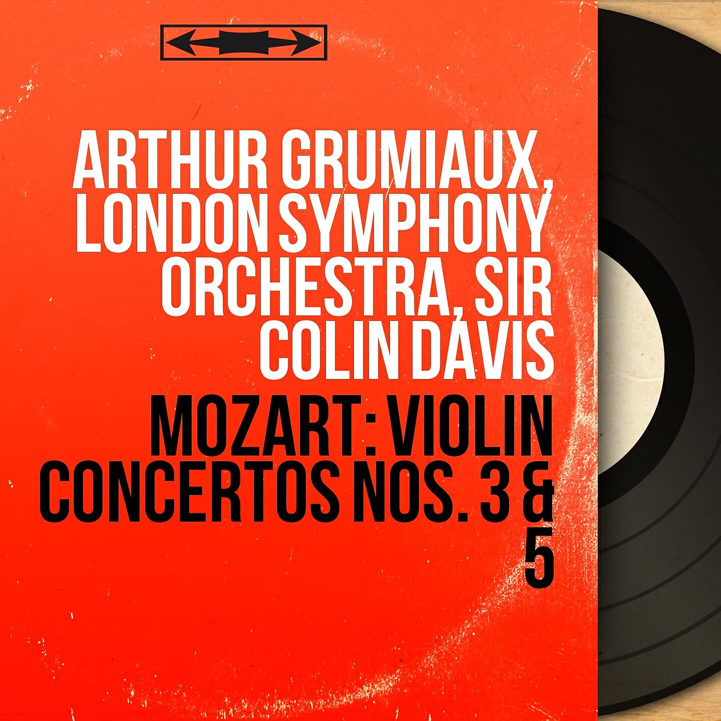 Релиз Mozart: Violin Concertos Nos. 3 & 5