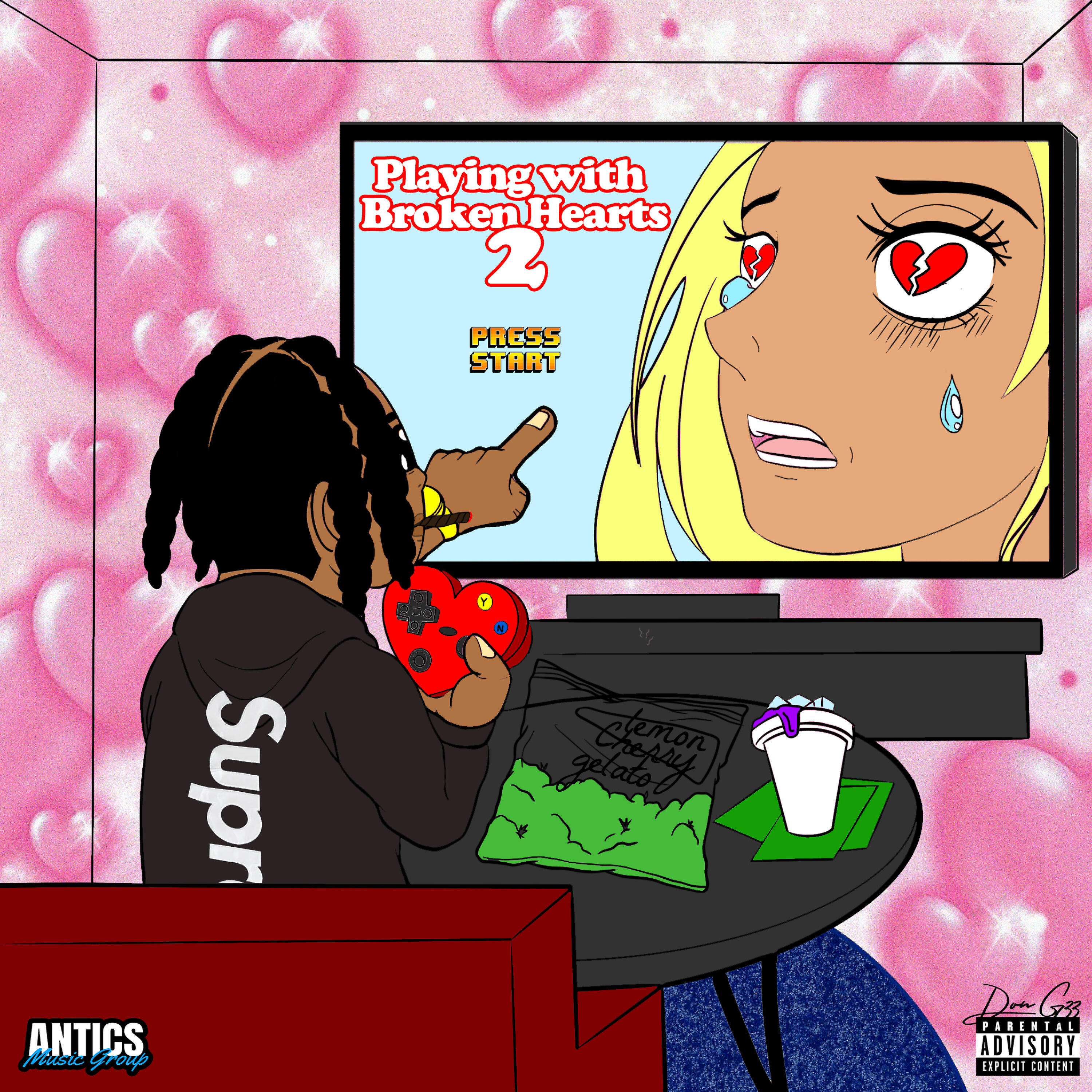 Релиз Playing with Broken Hearts, Pt. 2