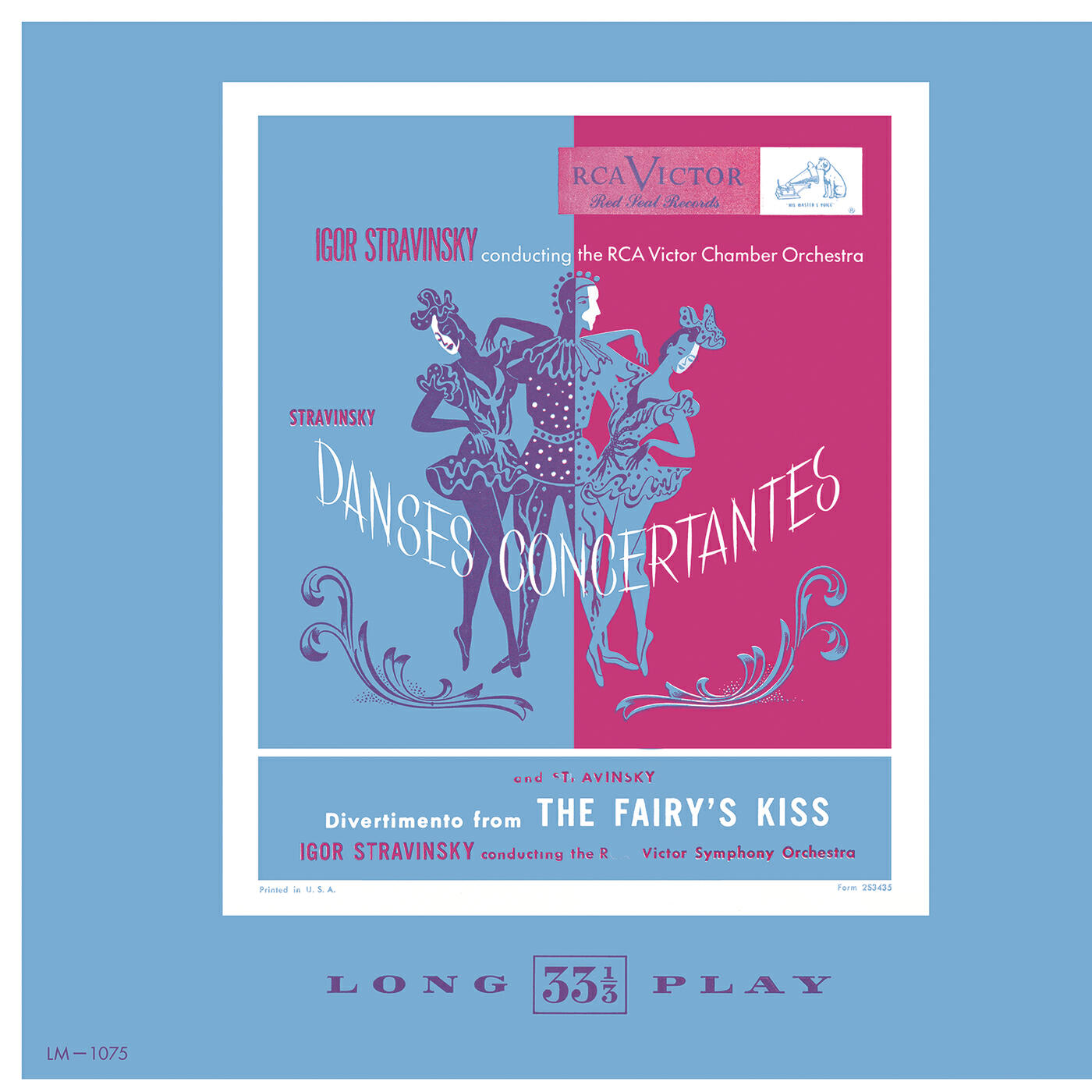 Релиз Stravinsky: Divertimento from "Le Baiser de la fée" - Danses concertantes - Concerto for Piano and Wind Instruments