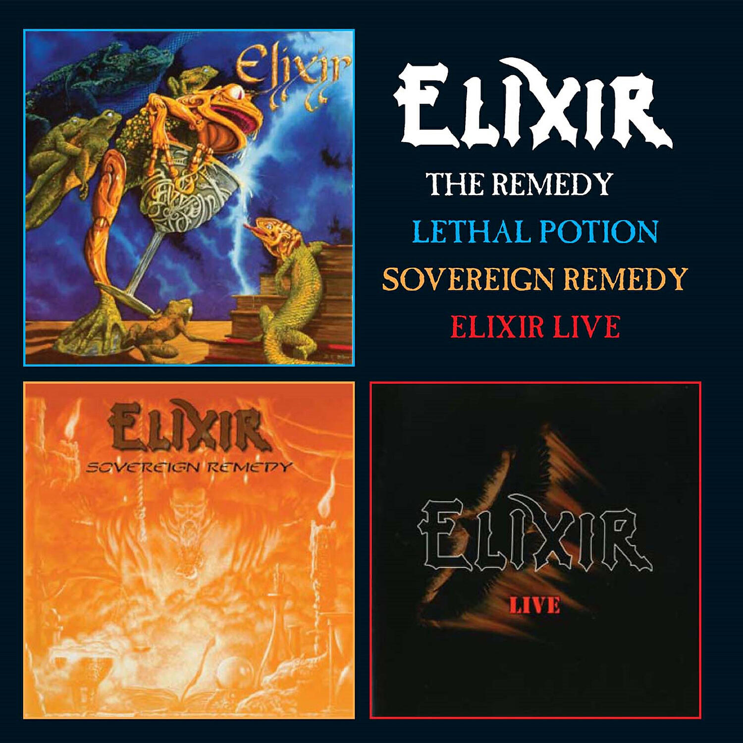 Релиз The Remedy: Lethal Potion / Sovereign Remedy / Elixir Live