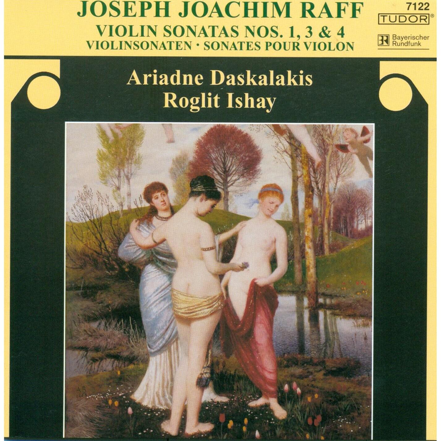 Релиз Raff, J.: Violin Sonatas Nos. 1, 3 and 4