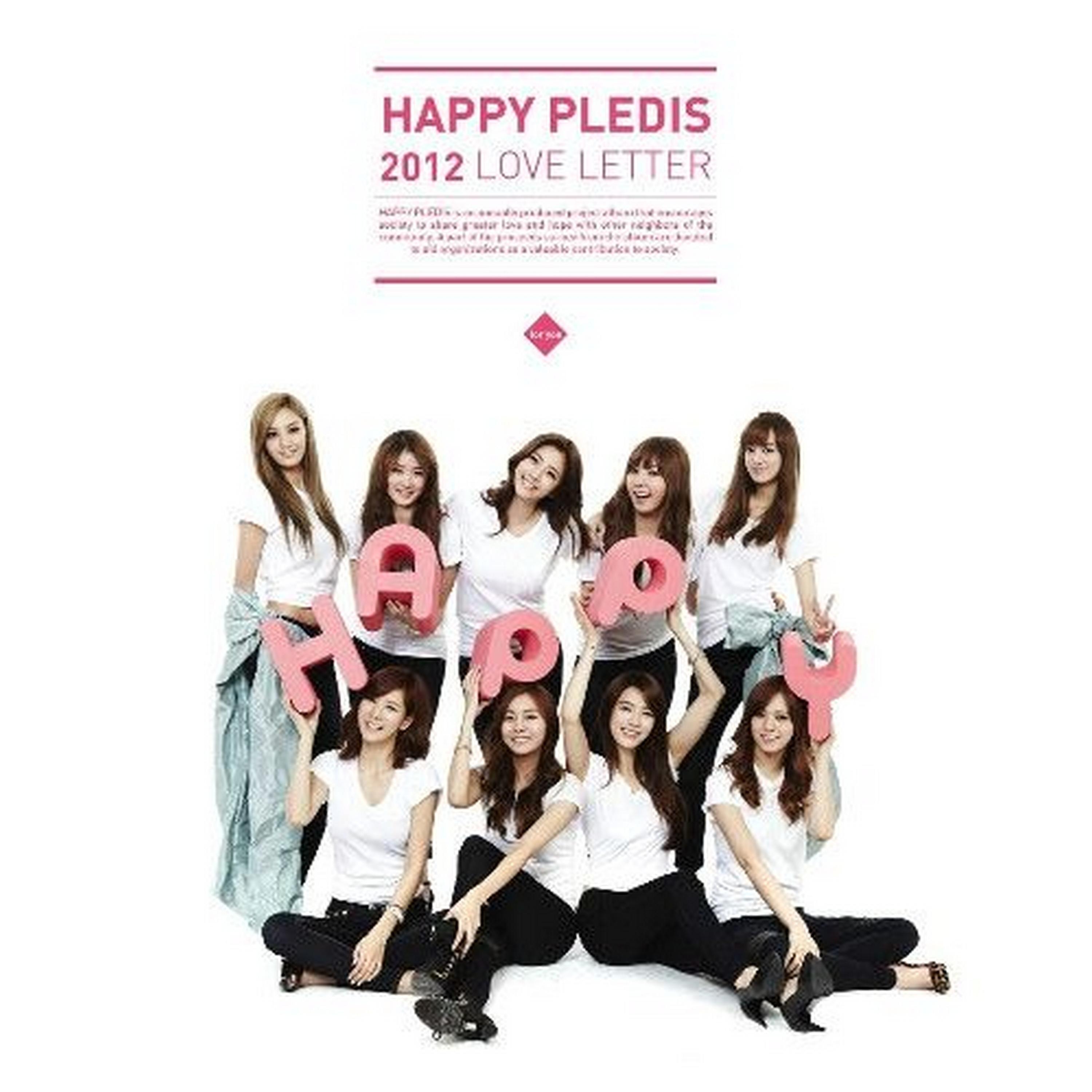 Релиз HAPPY PLEDIS 2012 ‘LOVE LETTER’