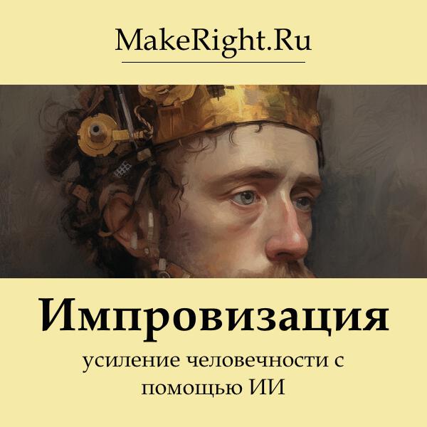 Книга Импровизация: усиление человечности с помощью ИИ