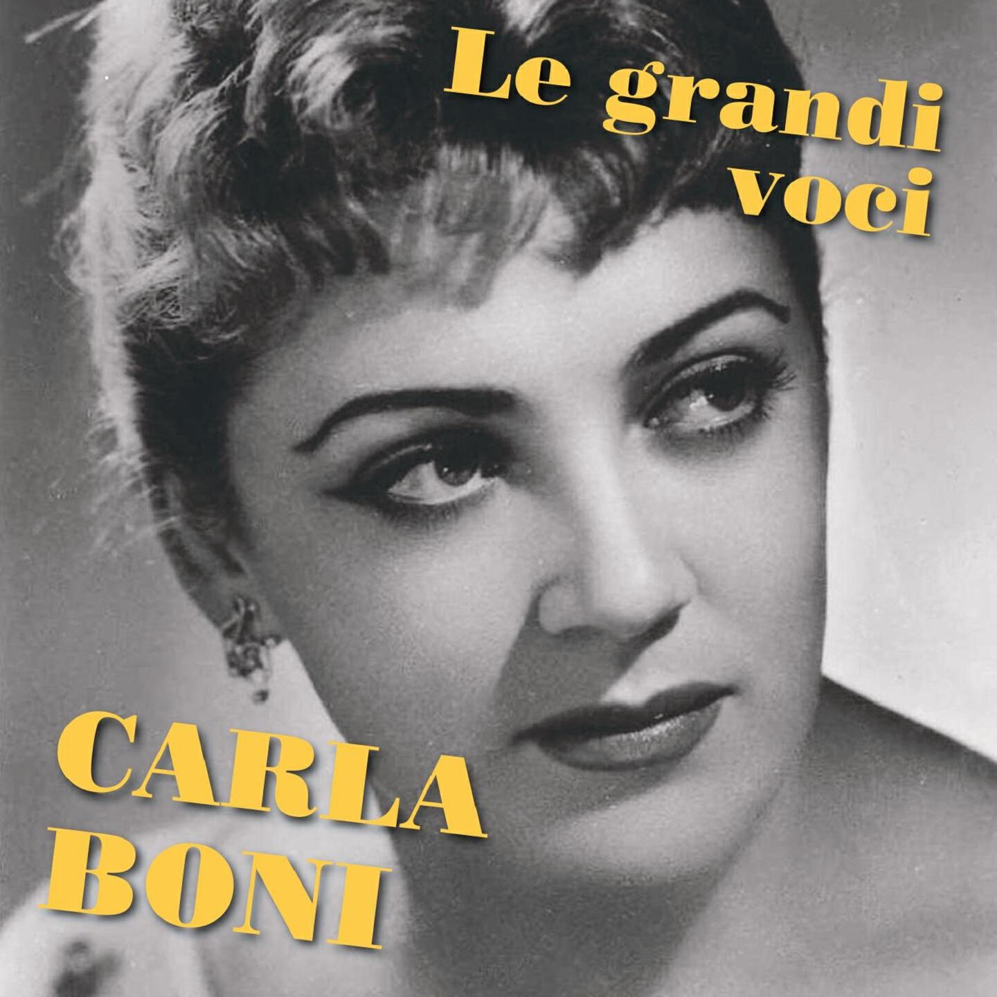 Релиз Carla Boni (Le grandi voci)