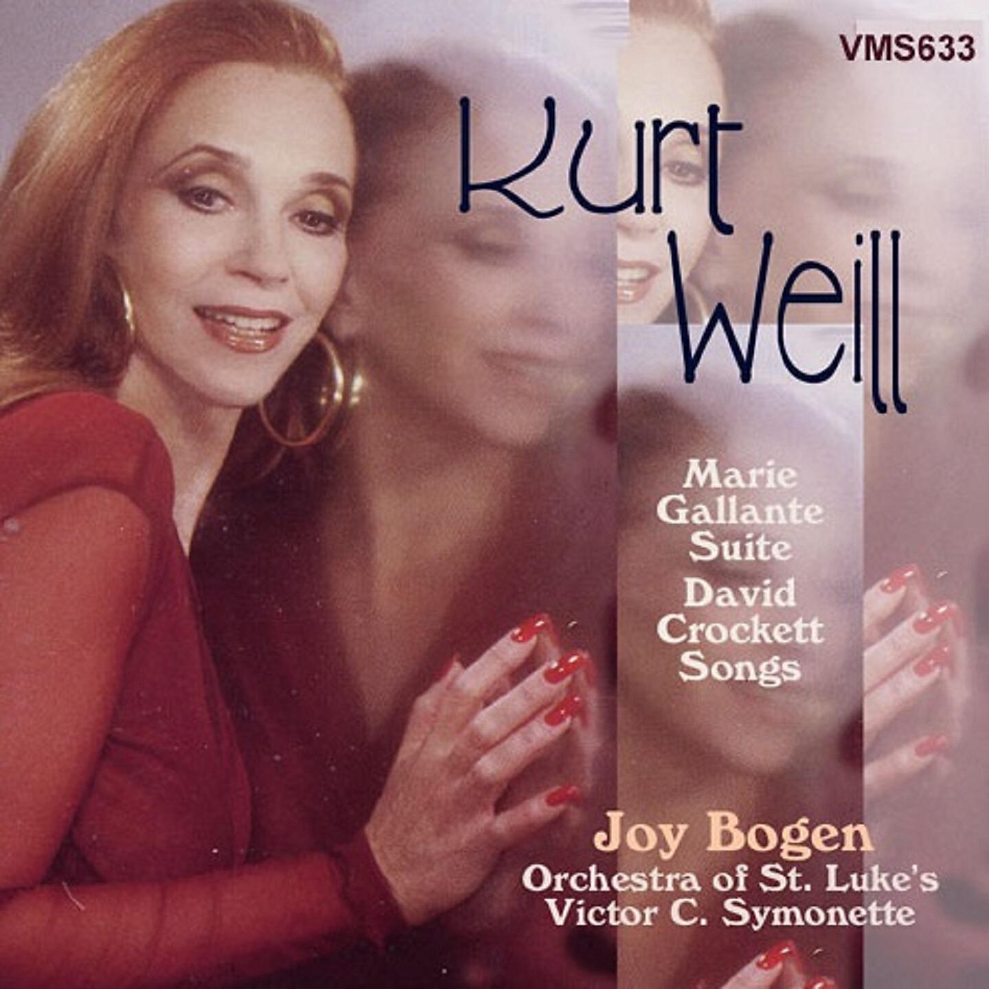 Релиз Weill: Maria Galante - Songs from Davy Crockett