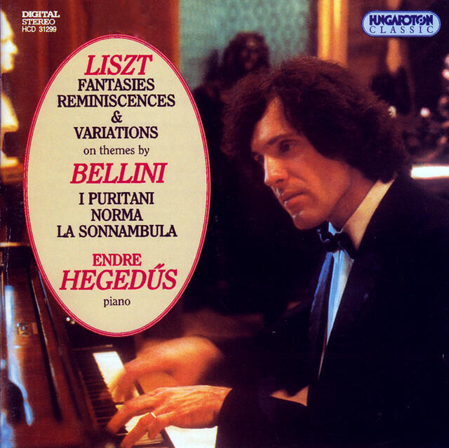 Релиз Liszt: Fantasies, Reminiscences and Variations On Themes by Bellini