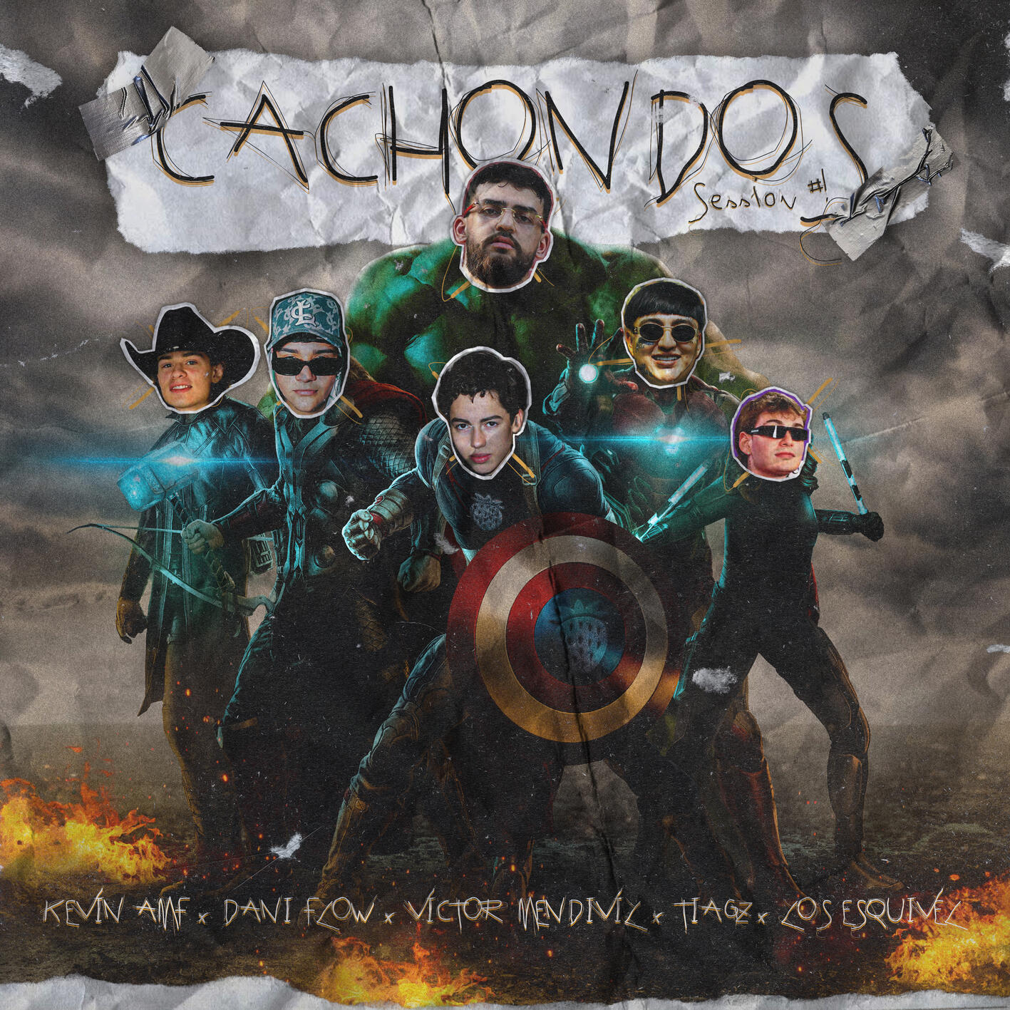 Релиз Cachondos Session #1 (feat. Sebastian Esquivel, Eugenio Esquivel, Tiagz & Los Esquivel)