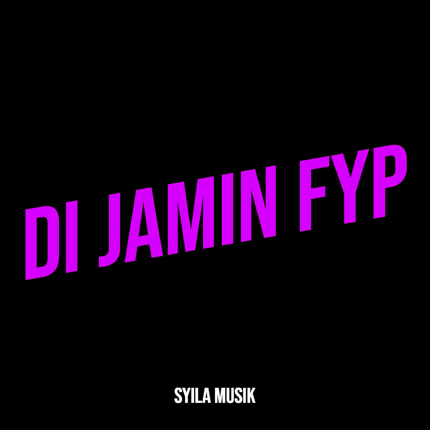 Релиз Di Jamin Fyp