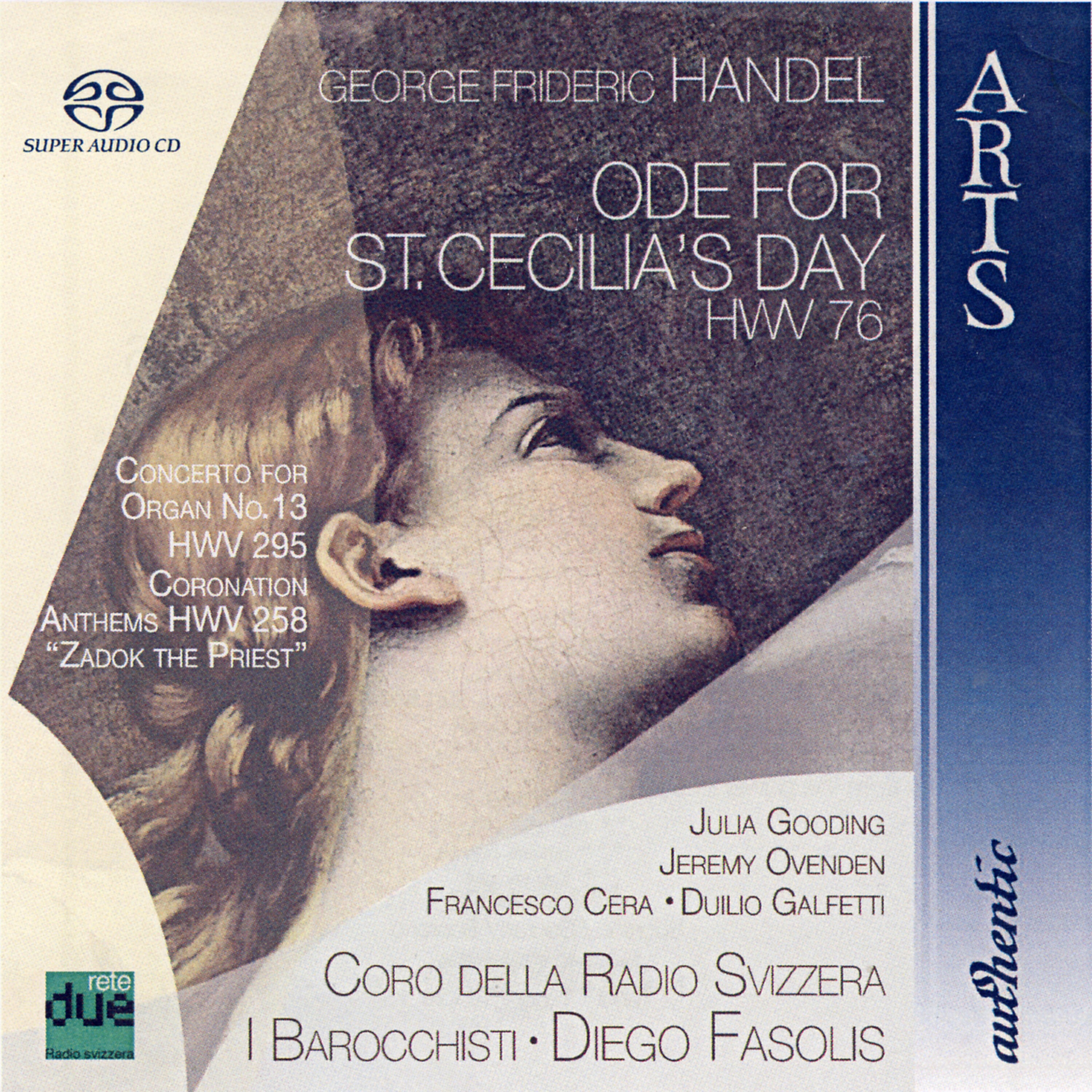 Релиз George Frideric Handel: Ode for St. Cecilia’s Day HWV 76, Concerto for Organ No. 13 HWV 295, Coronation Anthems HWV 258 “Zadok the Priest”