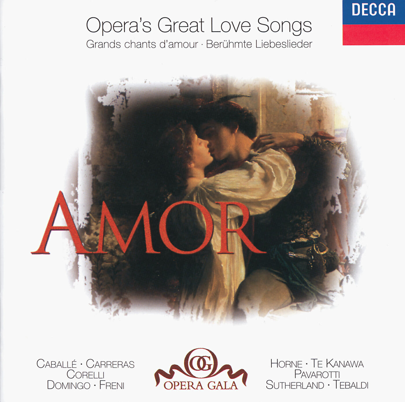 Релиз Amor - Opera's Great Love Songs
