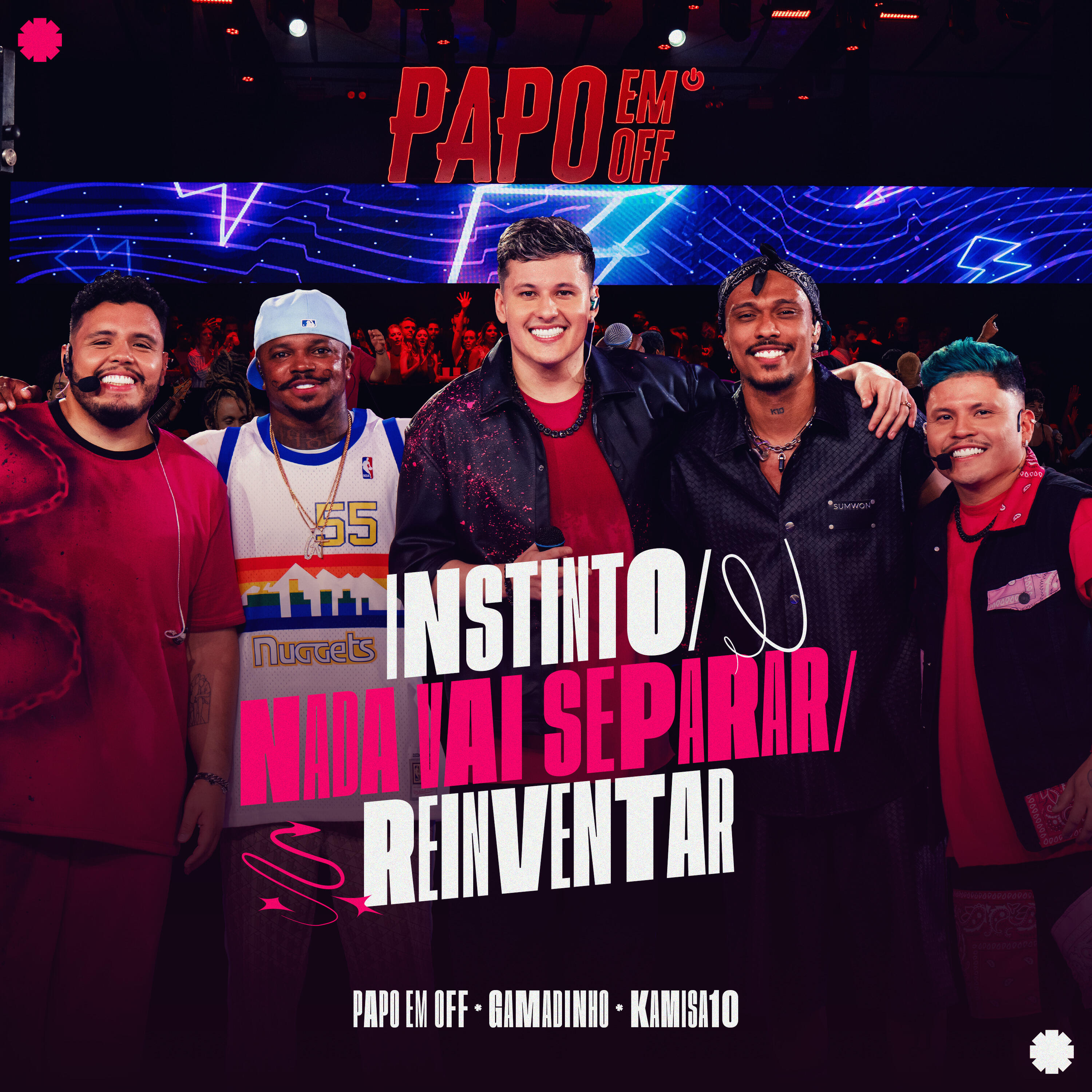 Релиз Instinto / Nada Vai Separar / Reinventar (Ao Vivo)