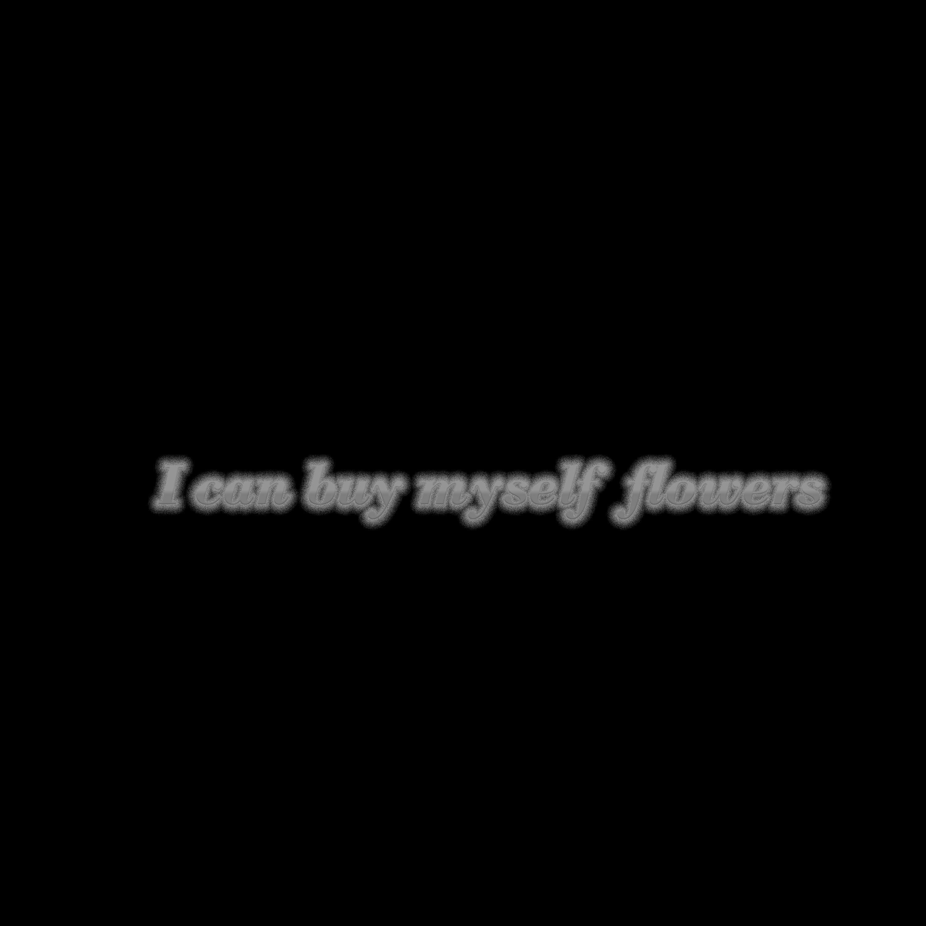 Релиз I can buy myself flowers
