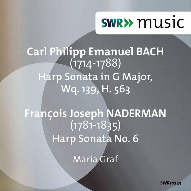 Релиз C.P.E. Bach & Naderman: Harp Sonatas
