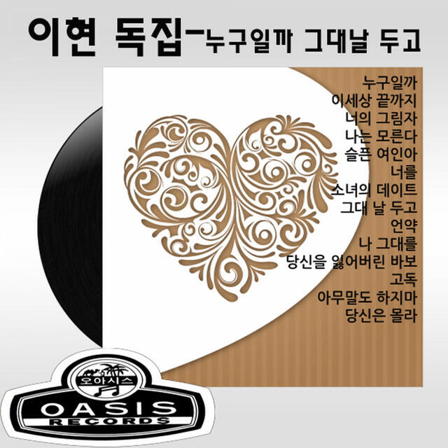 Релиз 누구일까 / 그대날 두고,아무것도 안되네
