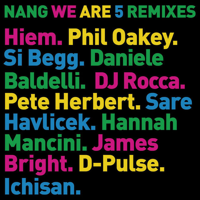 Релиз We Are Five (Remixes)